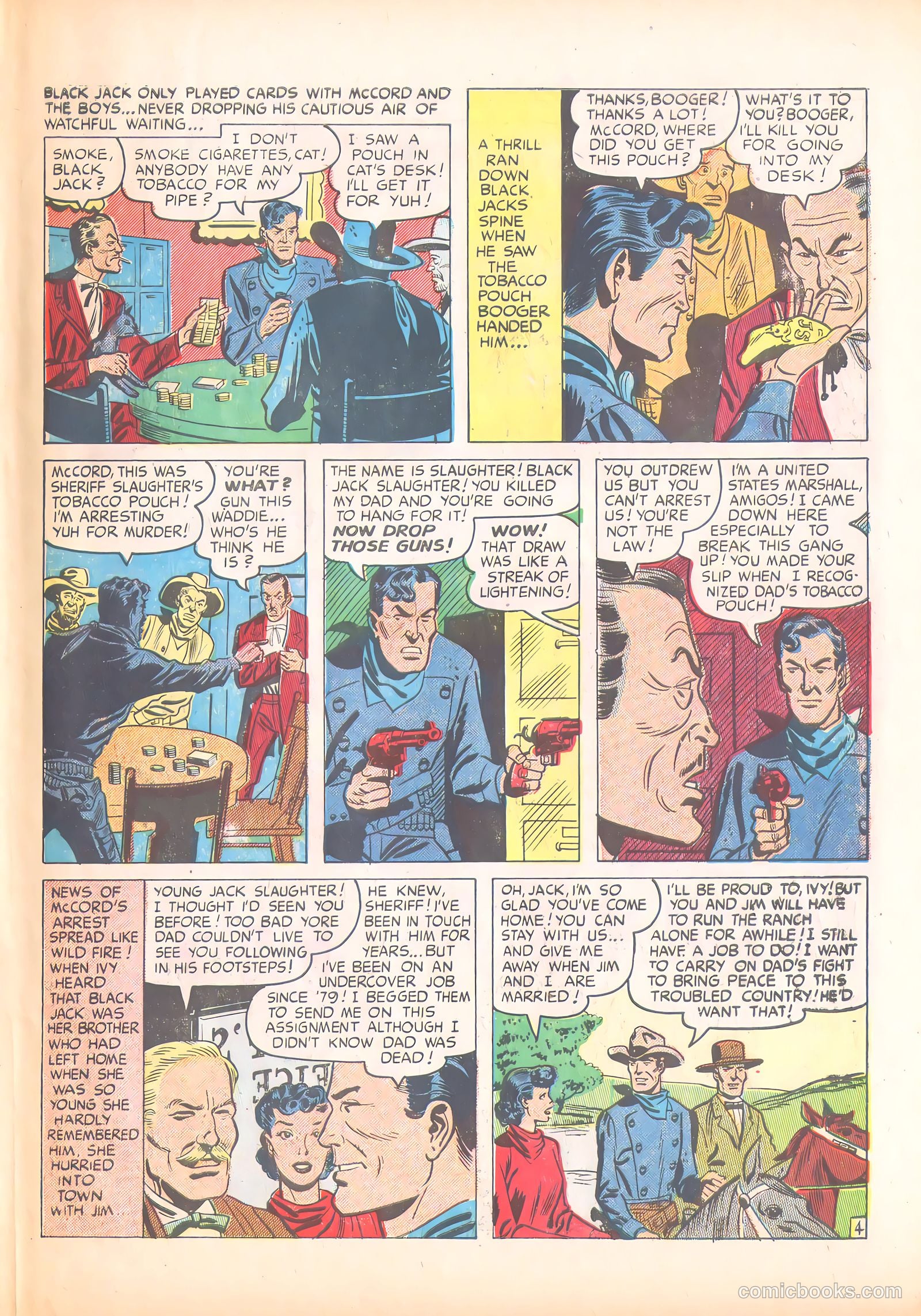 Prize Comics Western #79 (1950) — page 39 of 52