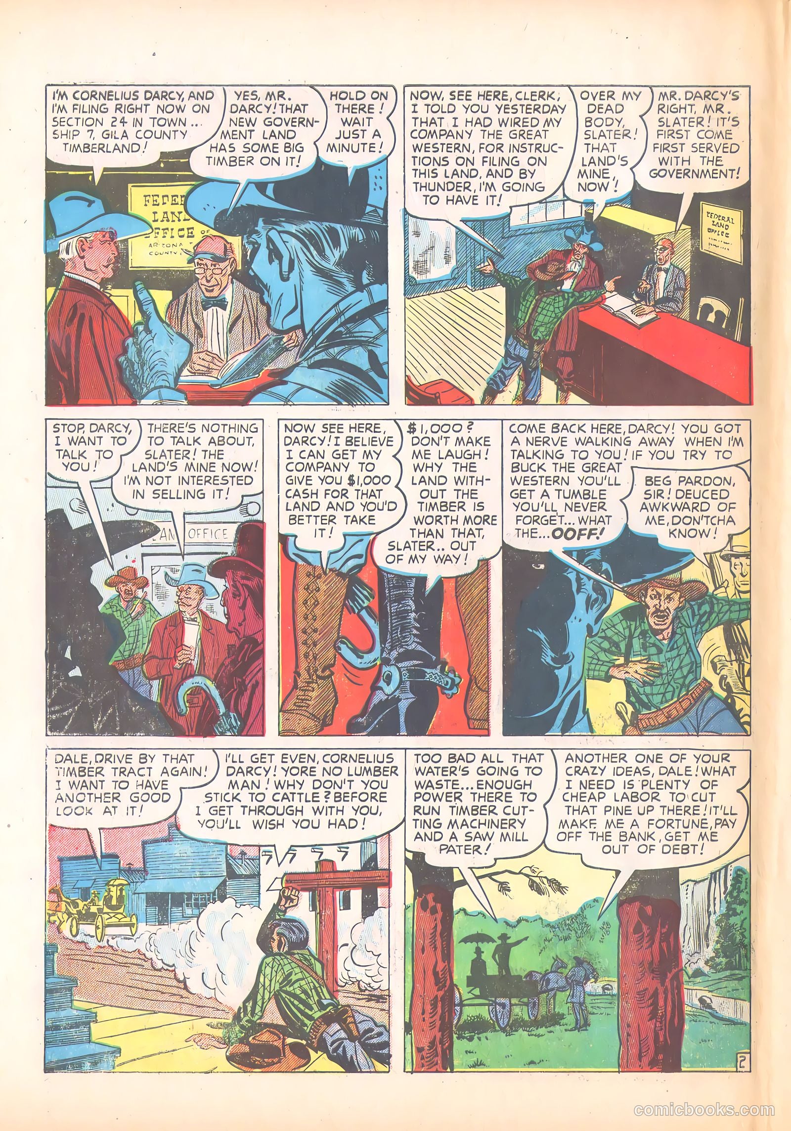 Prize Comics Western #79 (1950) — page 42 of 52