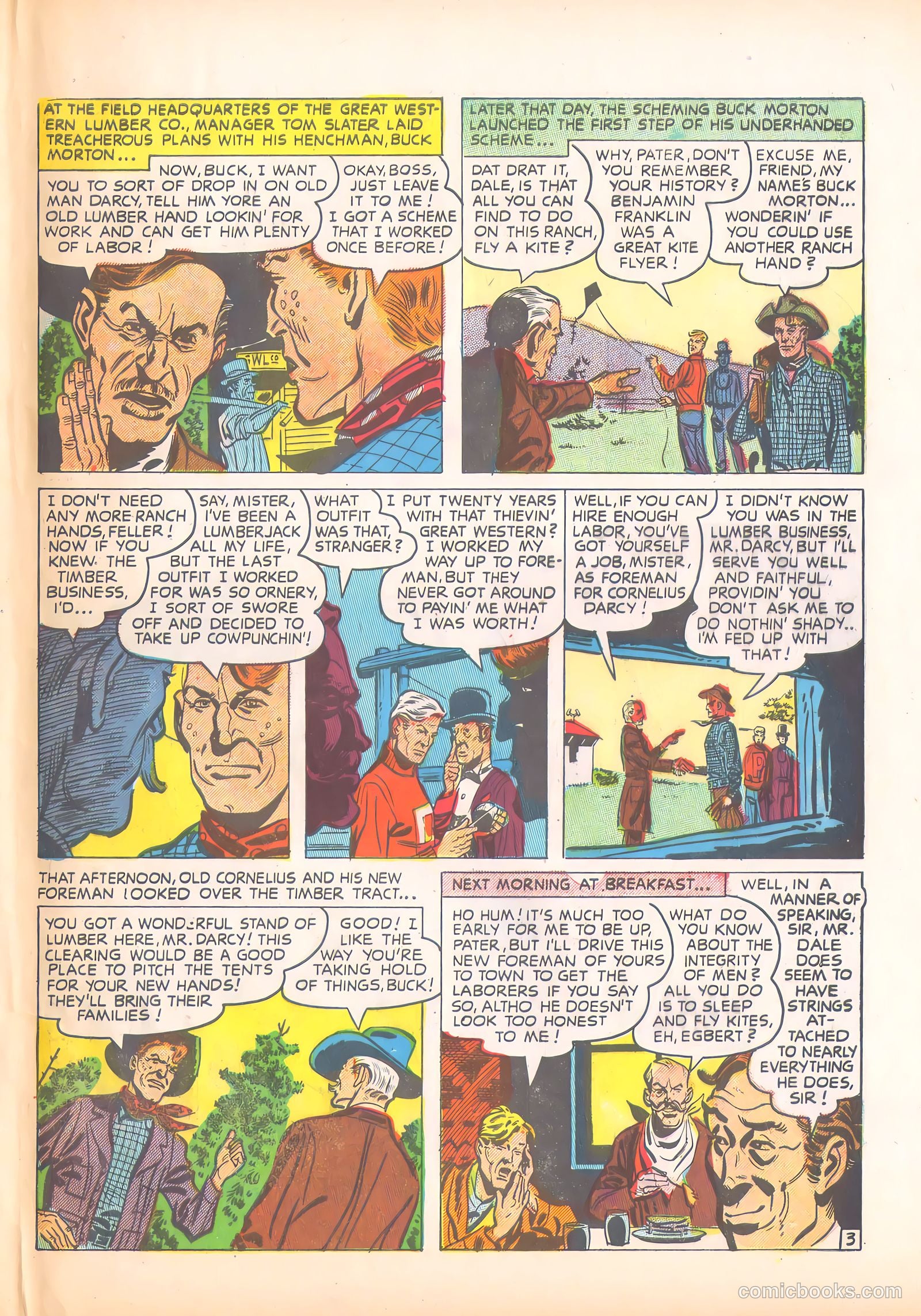 Prize Comics Western #79 (1950) — page 43 of 52