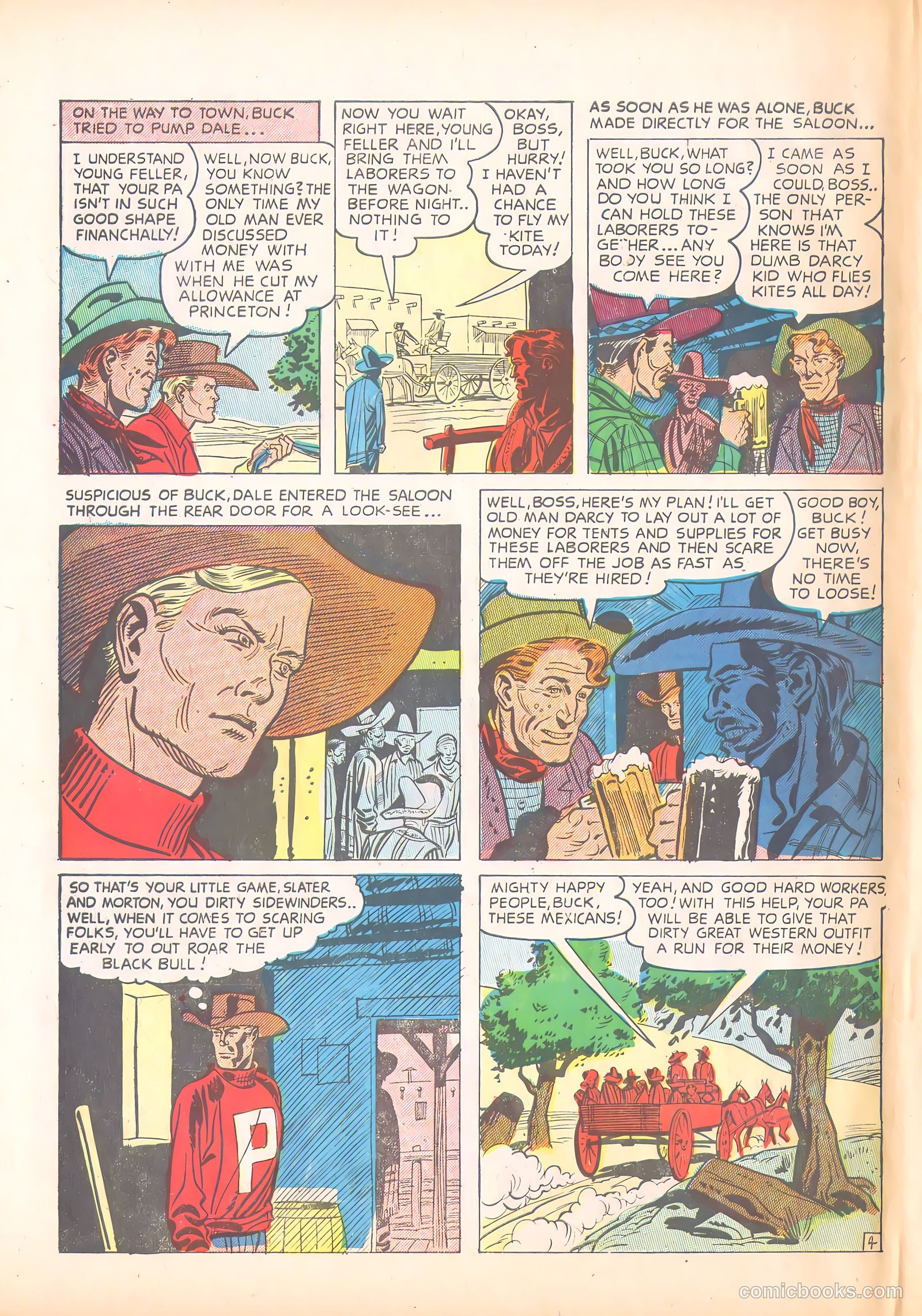 Prize Comics Western #79 (1950) — page 44 of 52