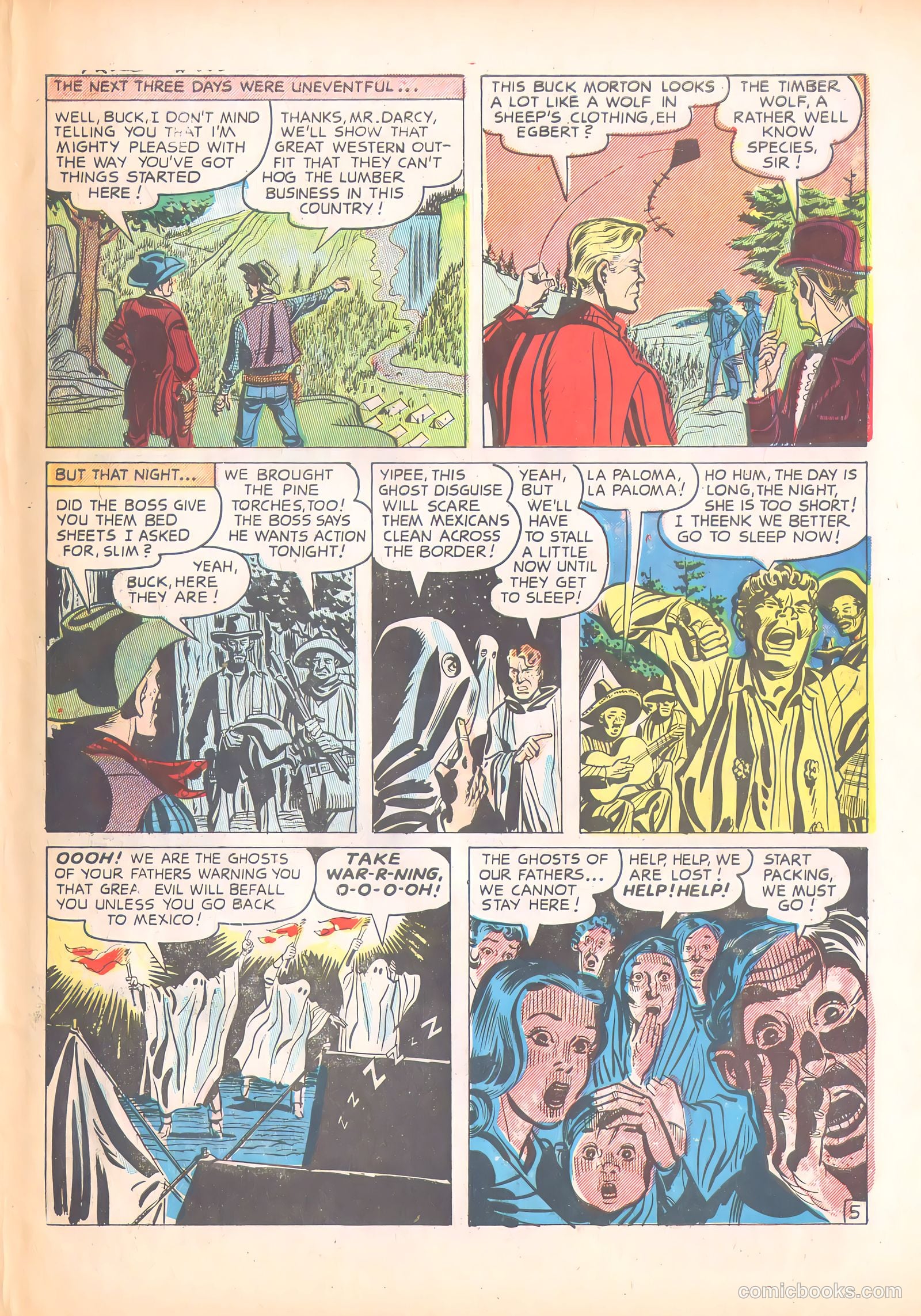 Prize Comics Western #79 (1950) — page 45 of 52