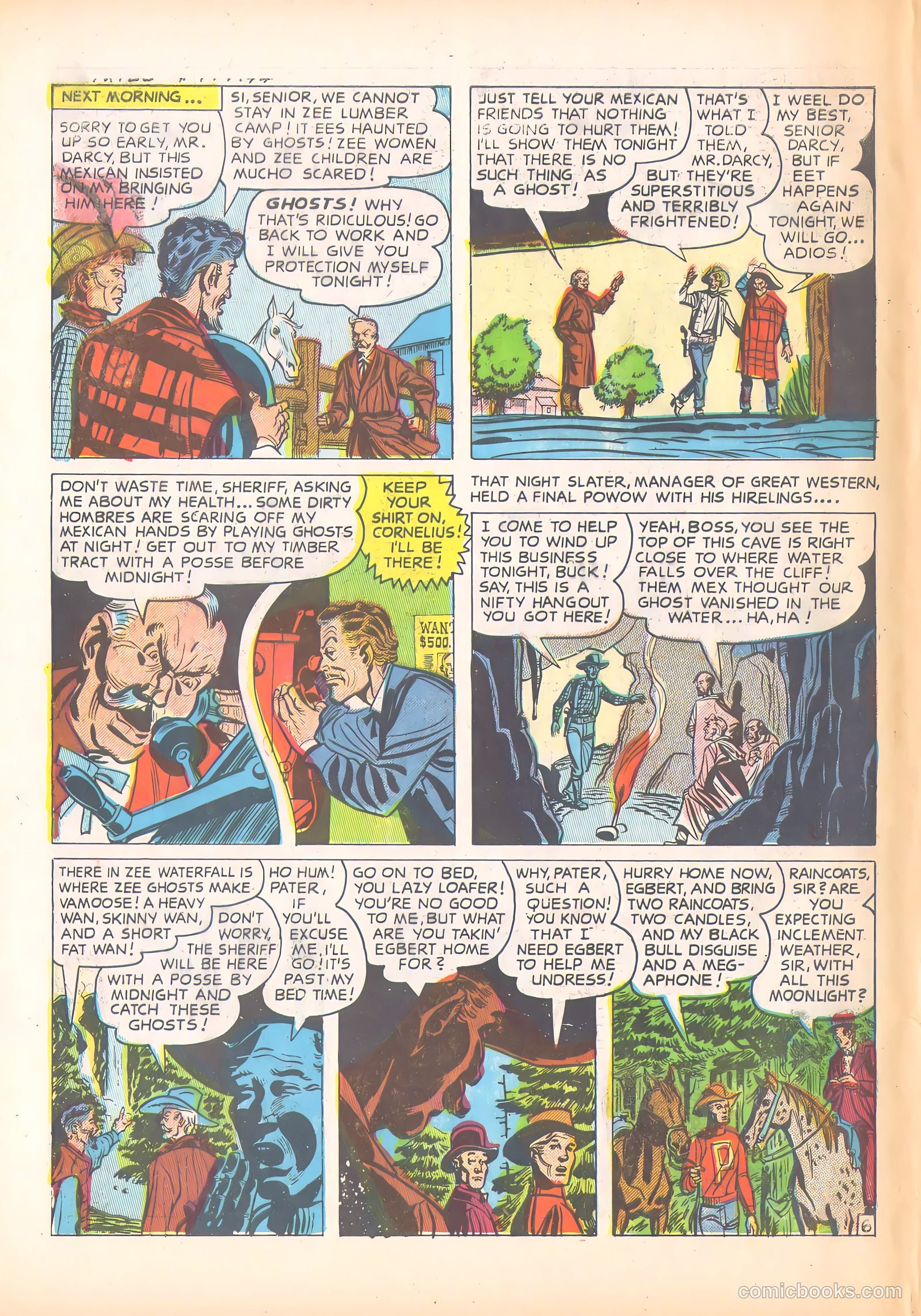 Prize Comics Western #79 (1950) — page 46 of 52