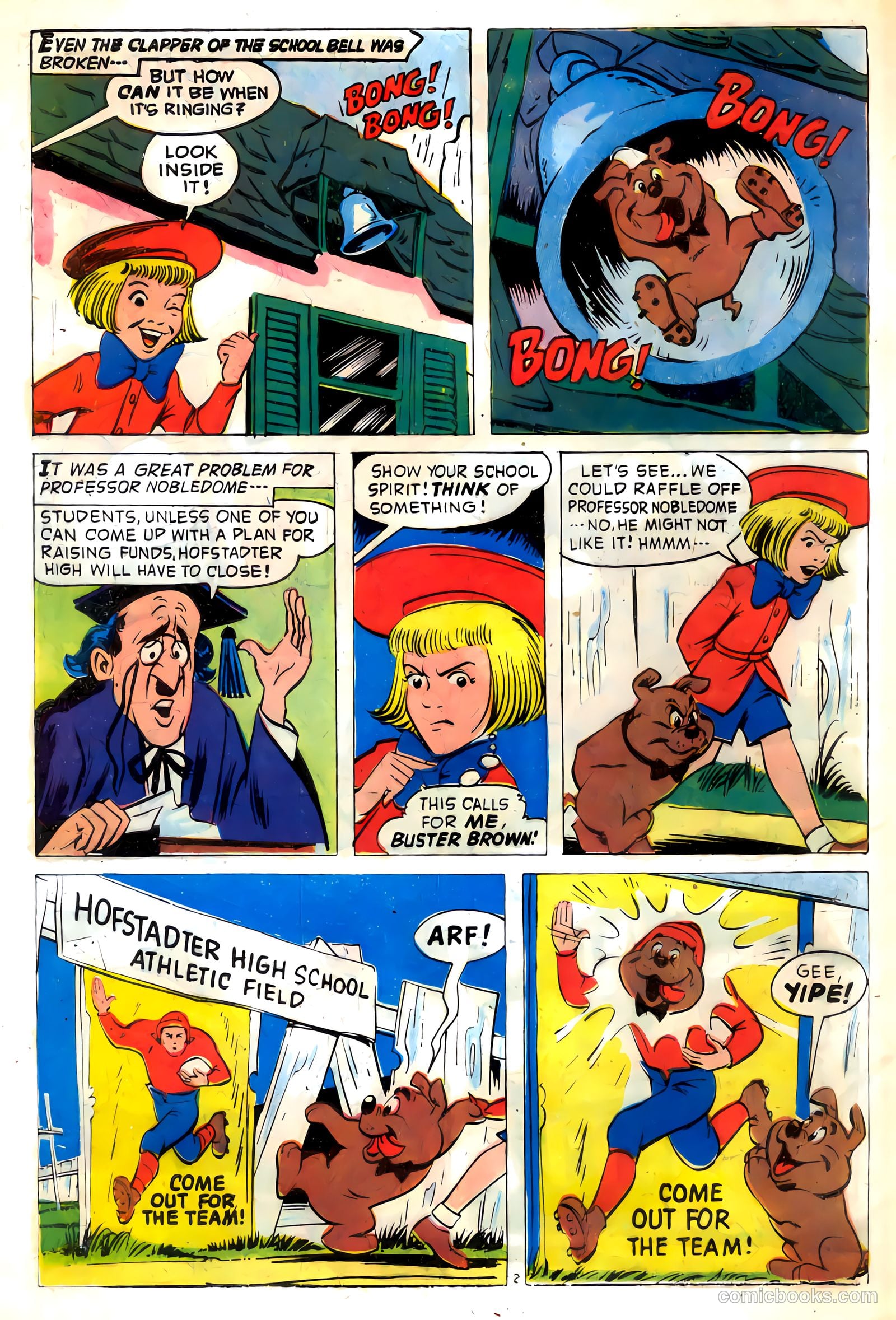 Buster Brown Makes The Team #1 — page 4 of 20