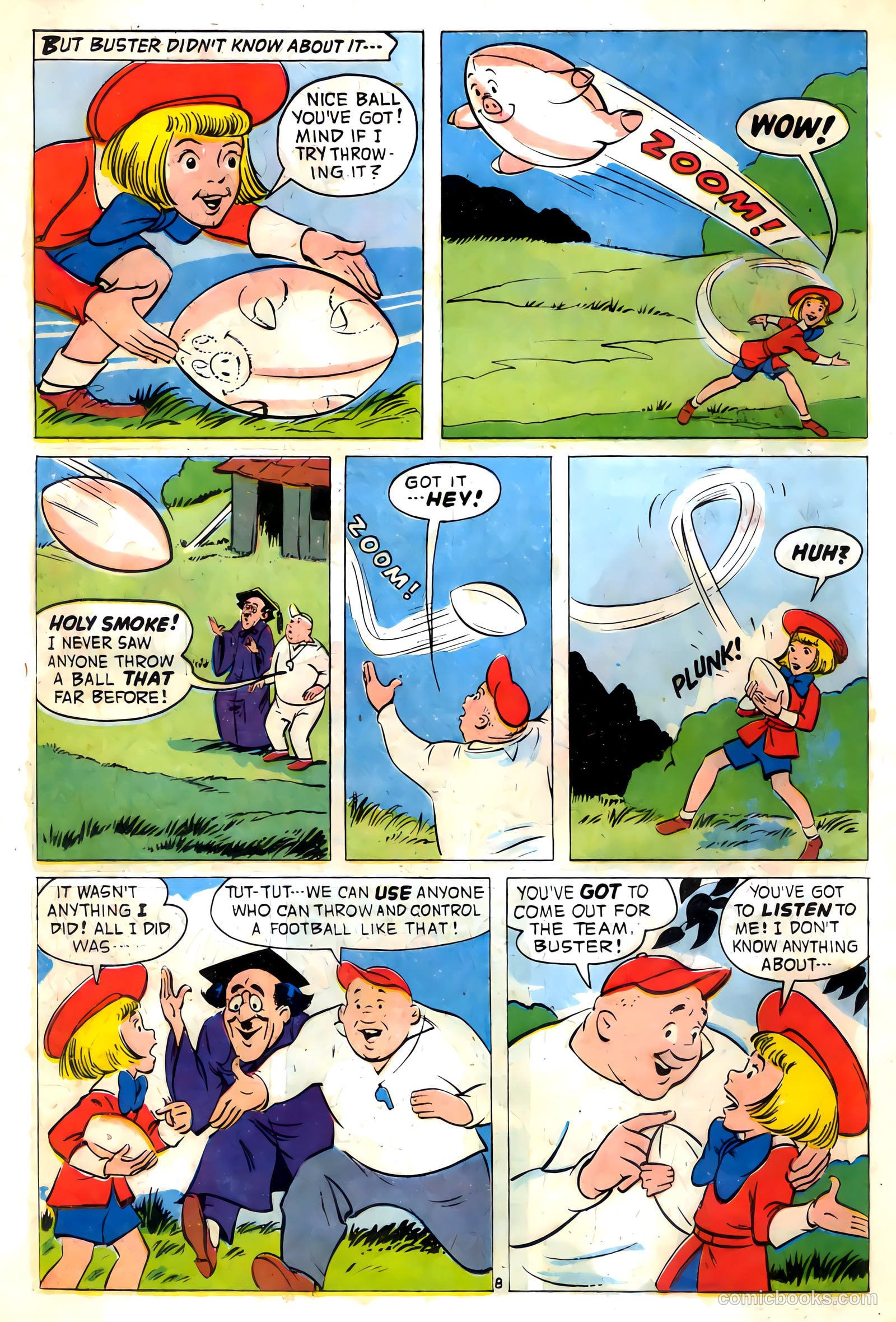 Buster Brown Makes The Team #1 — page 10 of 20