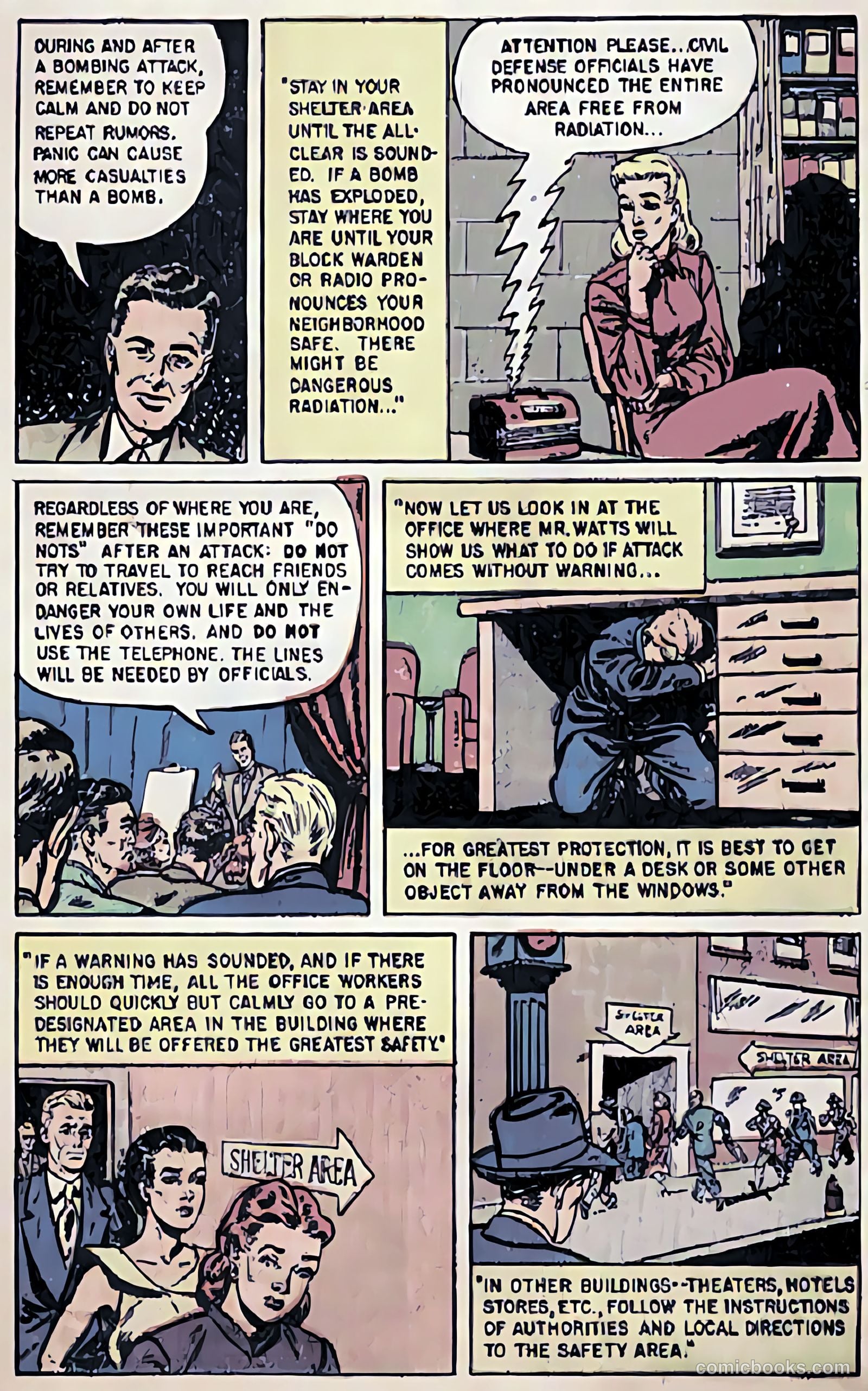 If an A-Bomb Falls #1 (1951) — page 5 of 8