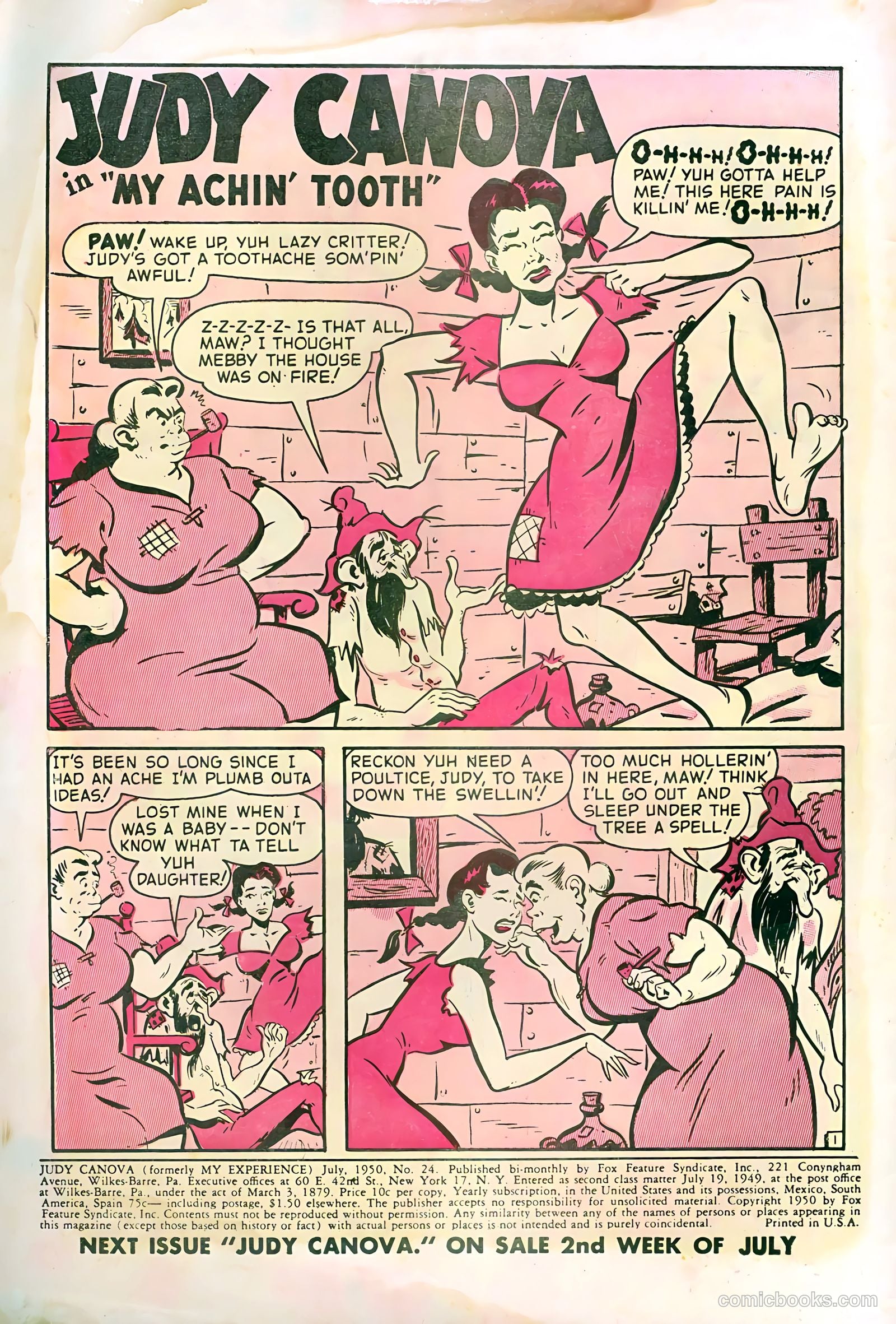 Judy Canova #2 (1950) — page 2 of 36