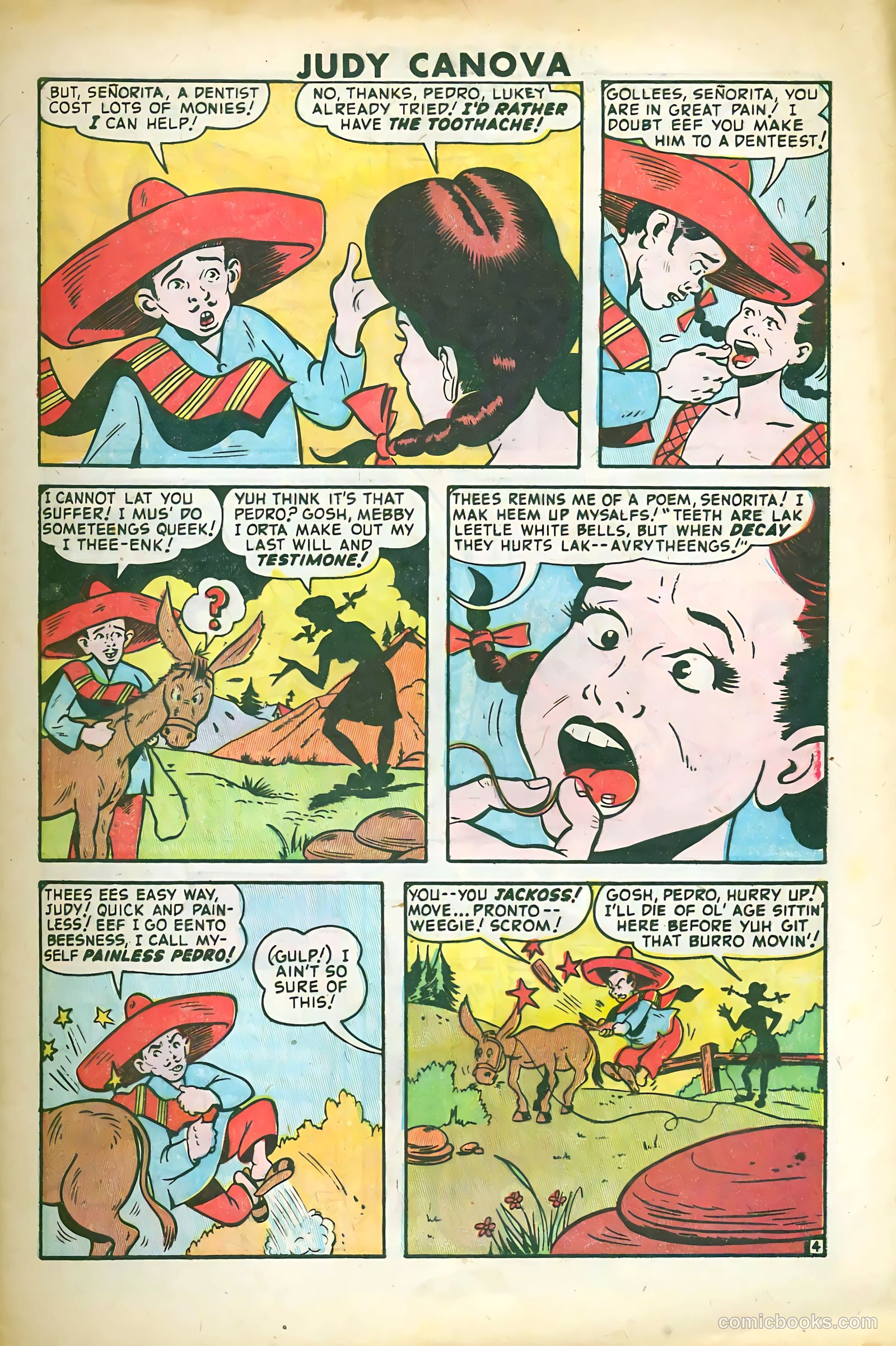 Judy Canova #2 (1950) — page 5 of 36