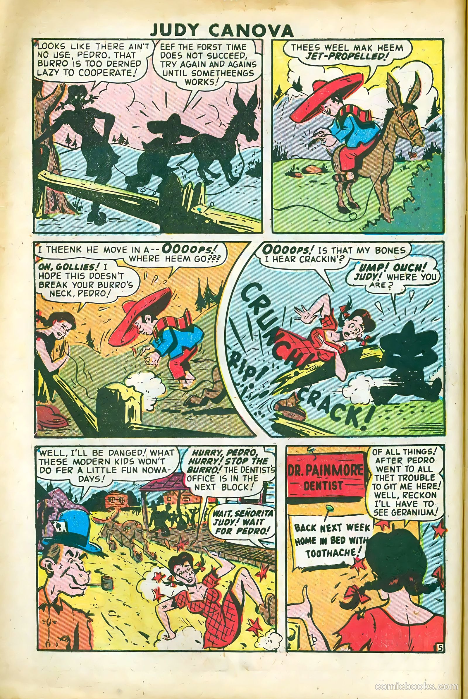 Judy Canova #2 (1950) — page 6 of 36