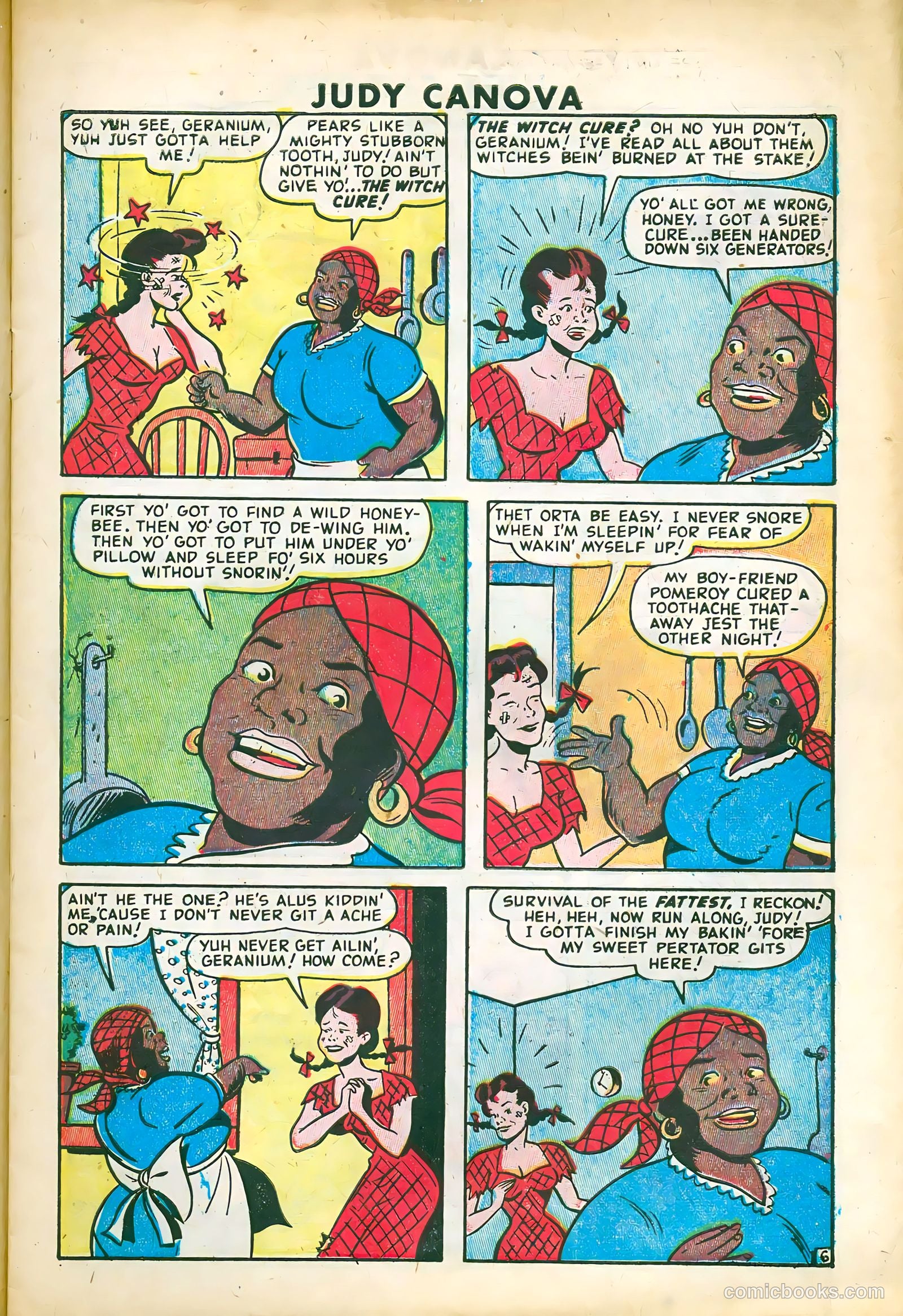 Judy Canova #2 (1950) — page 7 of 36