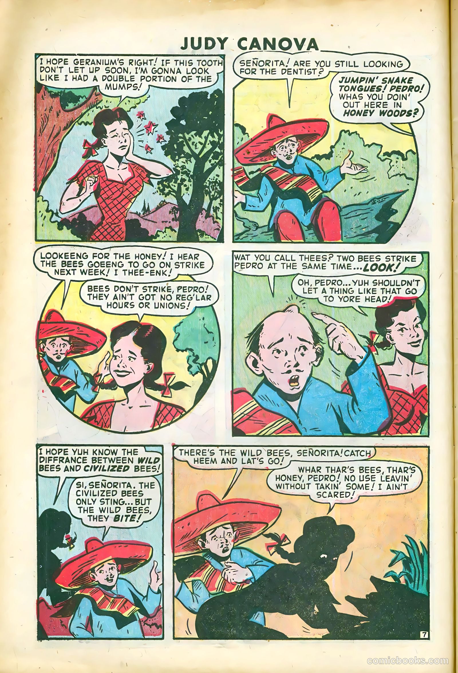 Judy Canova #2 (1950) — page 8 of 36