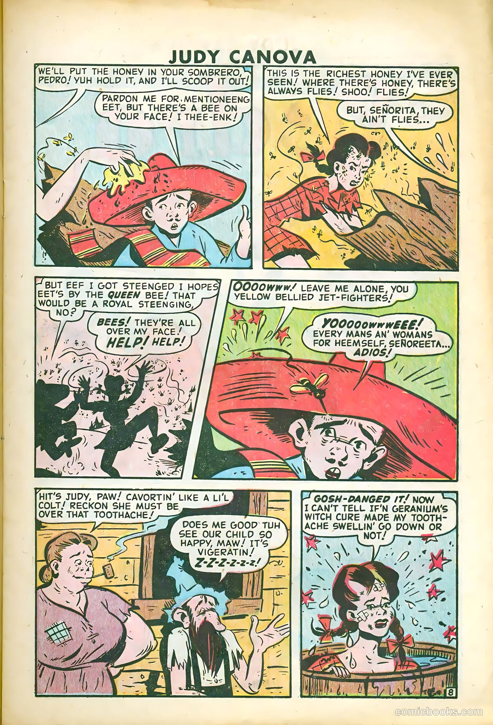 Judy Canova #2 (1950) — page 9 of 36