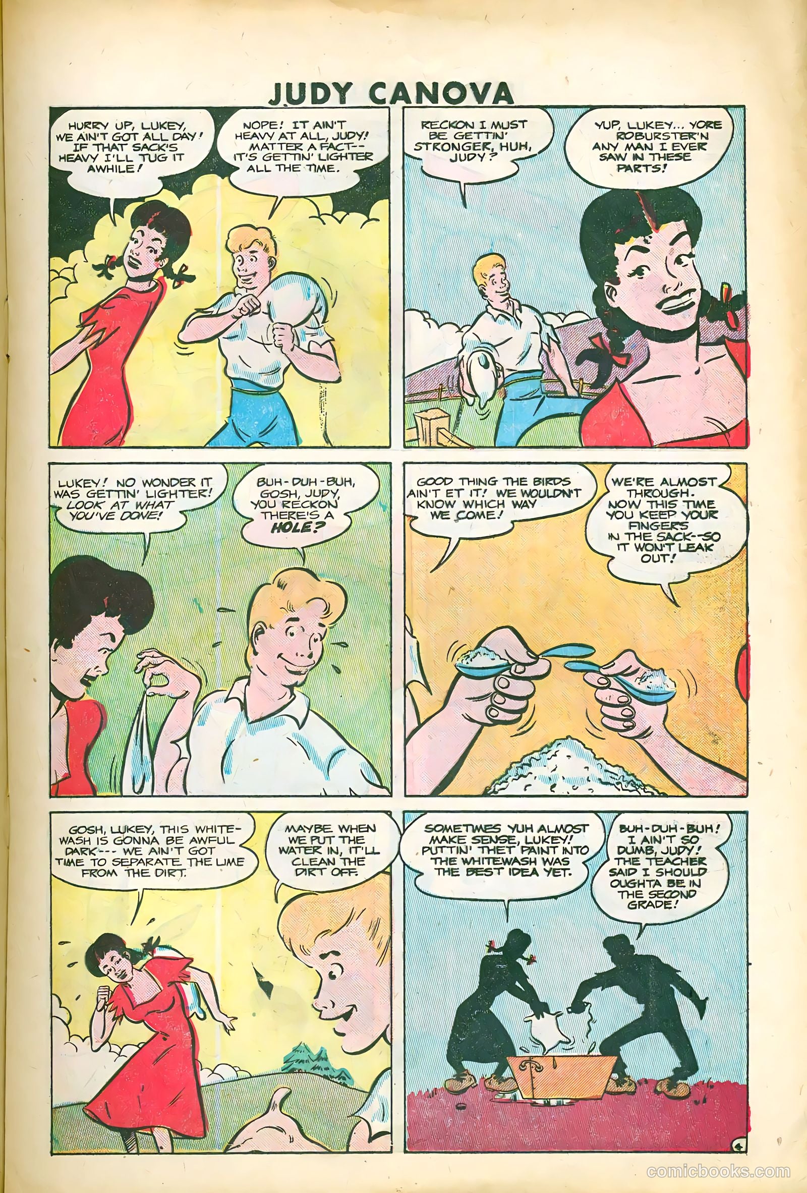 Judy Canova #2 (1950) — page 17 of 36