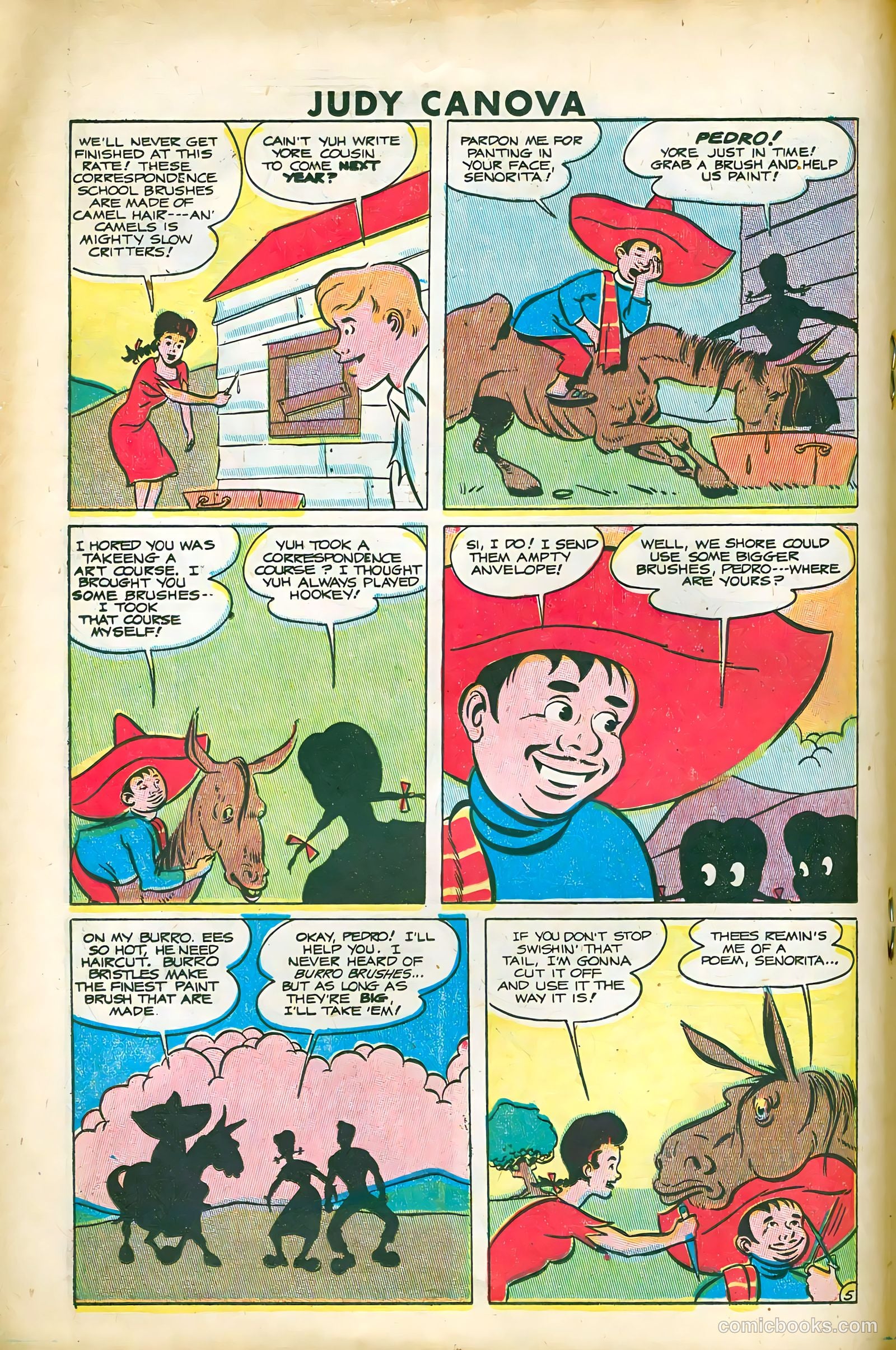 Judy Canova #2 (1950) — page 18 of 36