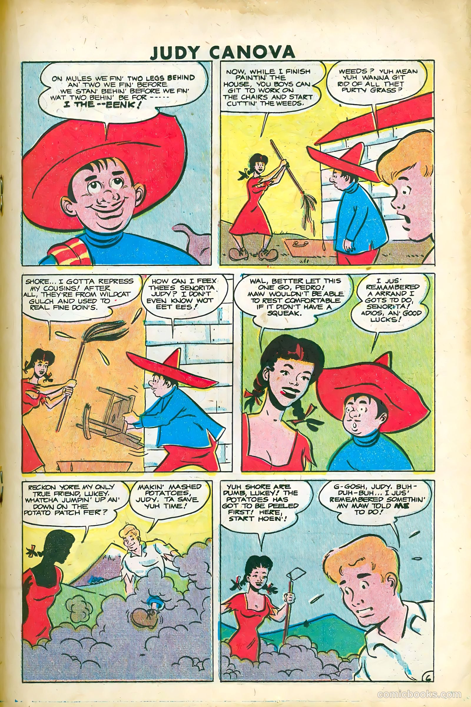 Judy Canova #2 (1950) — page 19 of 36