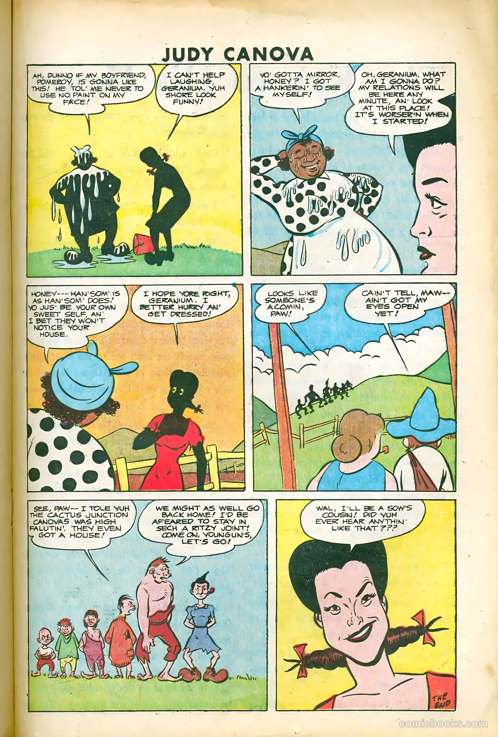 Judy Canova #2 (1950) — page 21 of 36