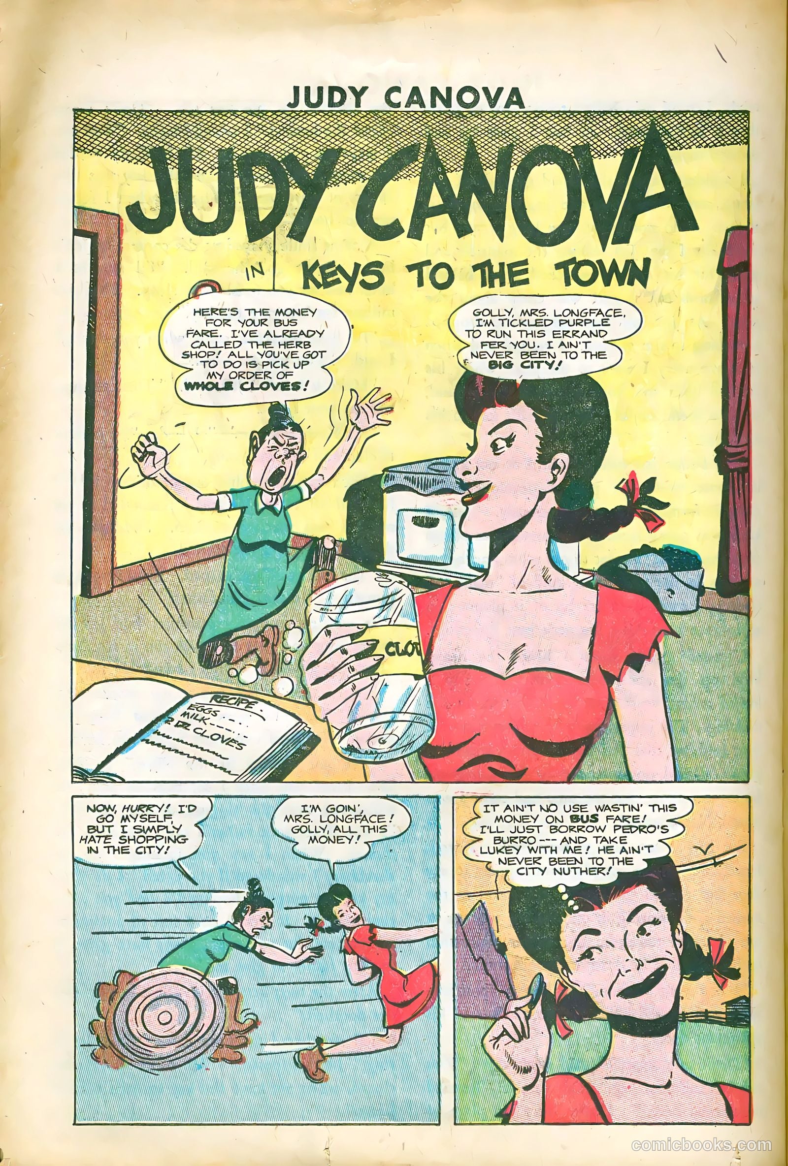 Judy Canova #2 (1950) — page 24 of 36