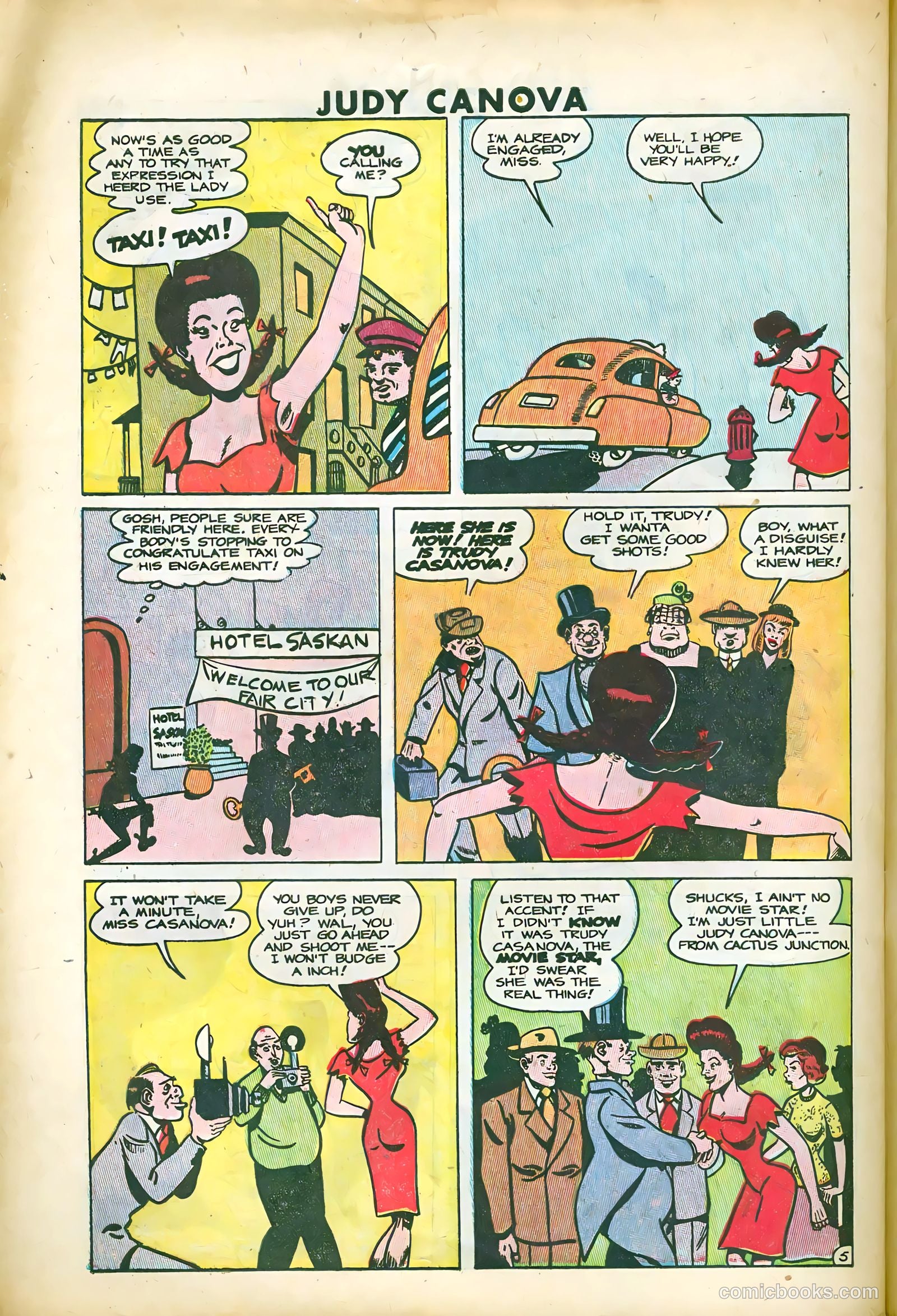 Judy Canova #2 (1950) — page 28 of 36