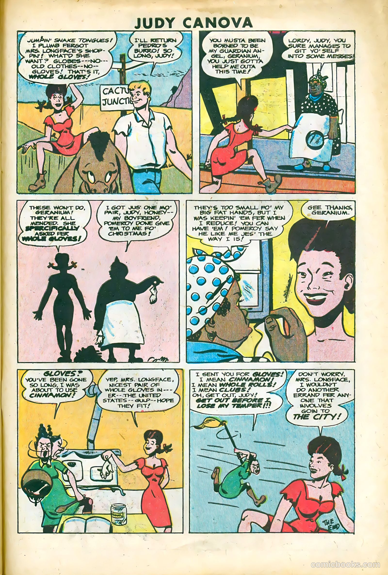 Judy Canova #2 (1950) — page 31 of 36