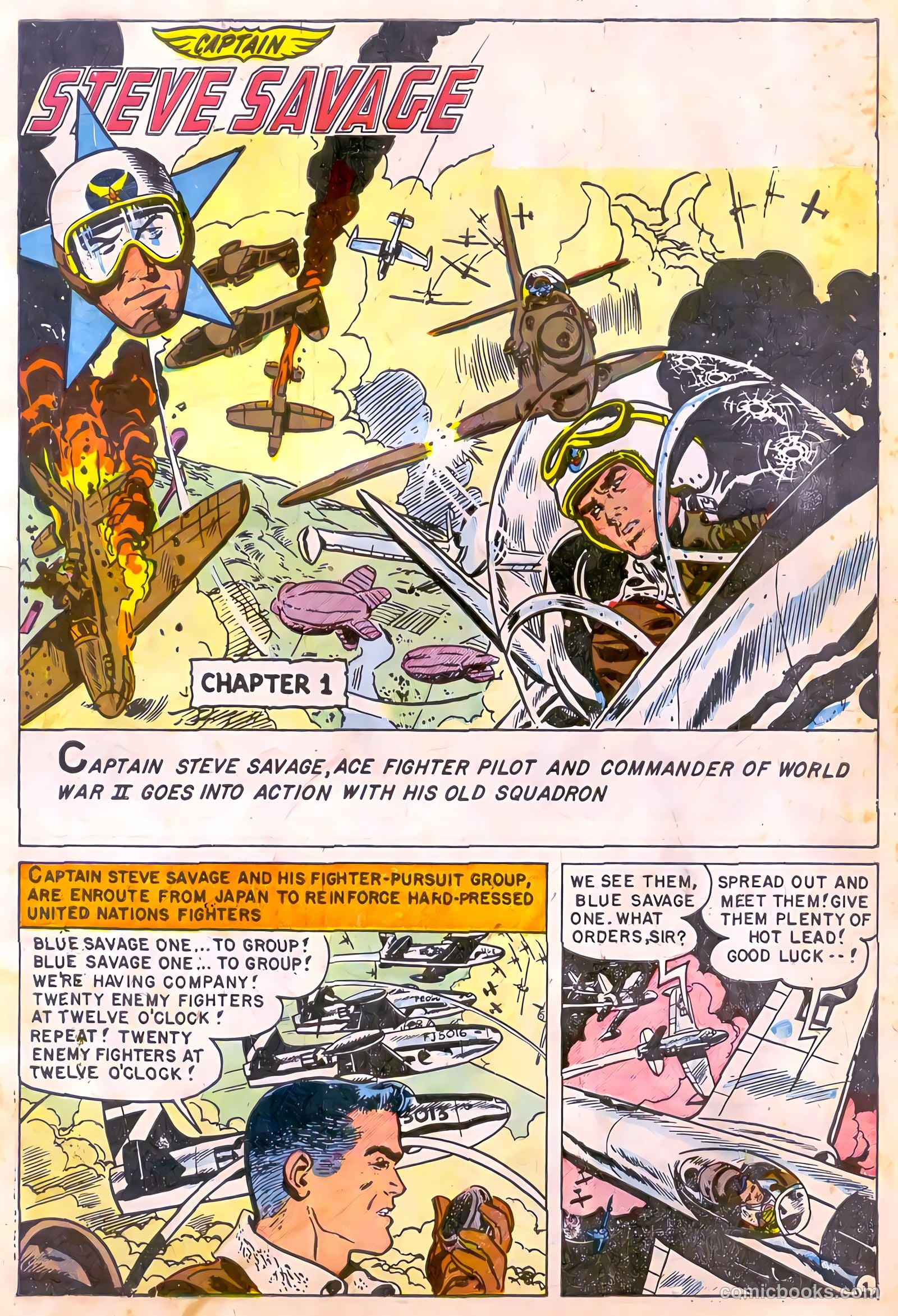 Captain Steve Savage v2 #6 — page 2 of 33