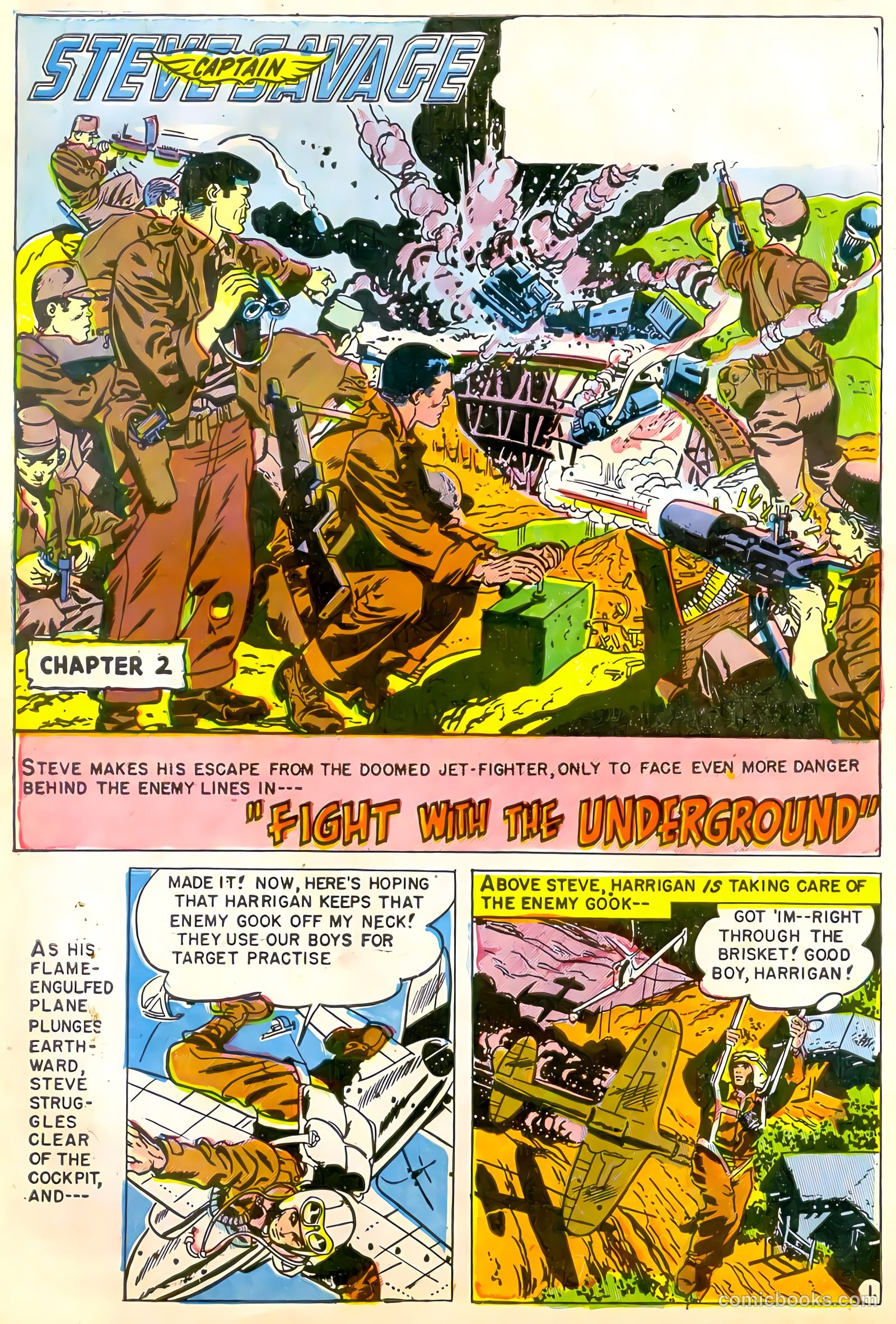 Captain Steve Savage v2 #6 — page 9 of 33