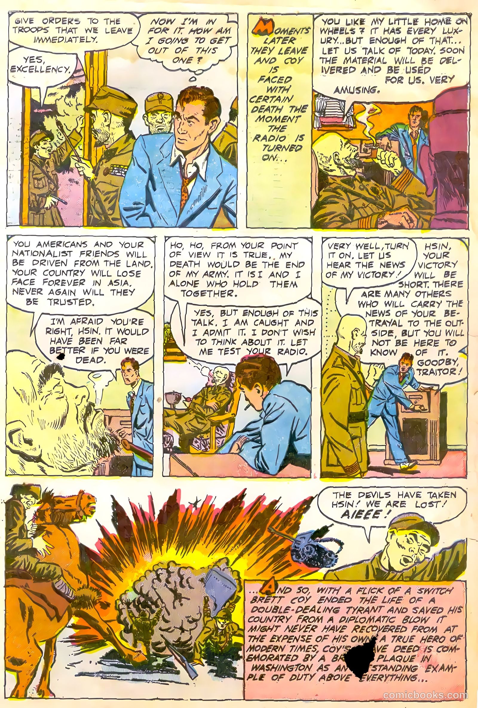 Captain Steve Savage v2 #6 — page 32 of 33