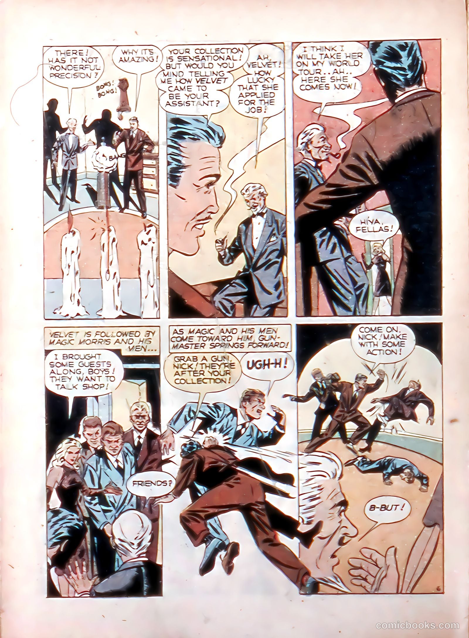 Clue Comics #13 (1943) — page 8 of 52