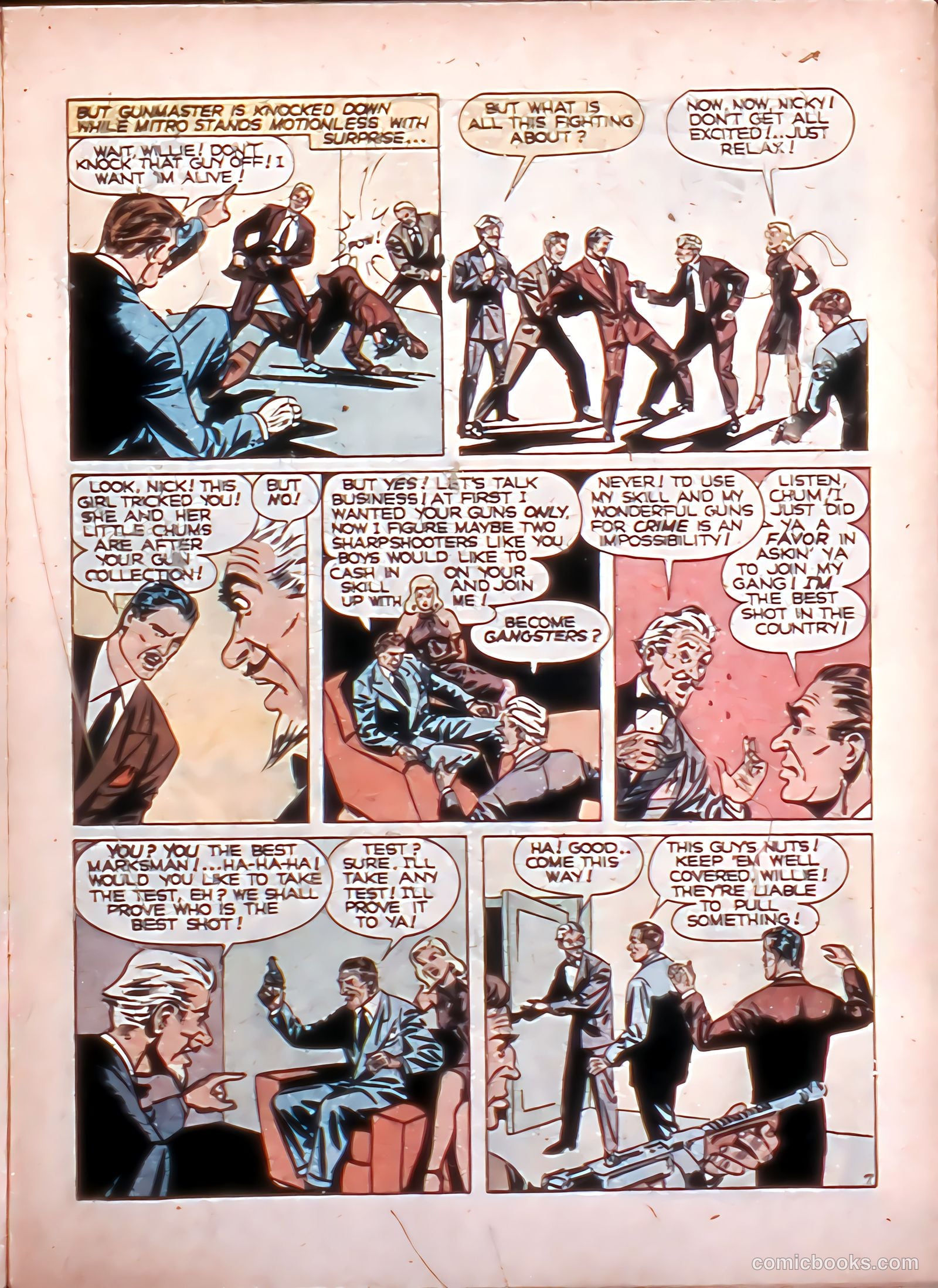 Clue Comics #13 (1943) — page 9 of 52