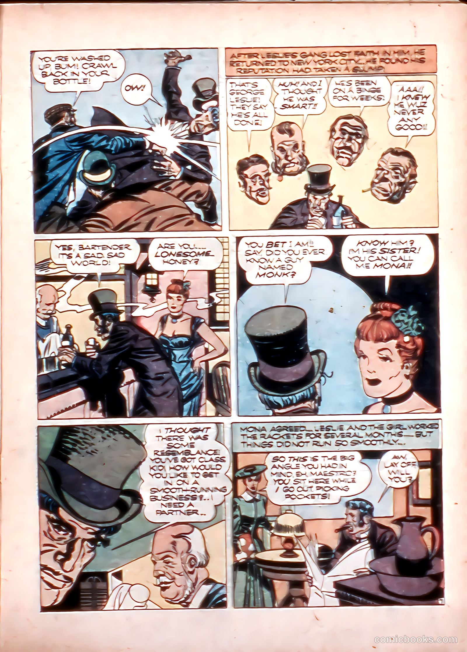 Clue Comics #13 (1943) — page 19 of 52