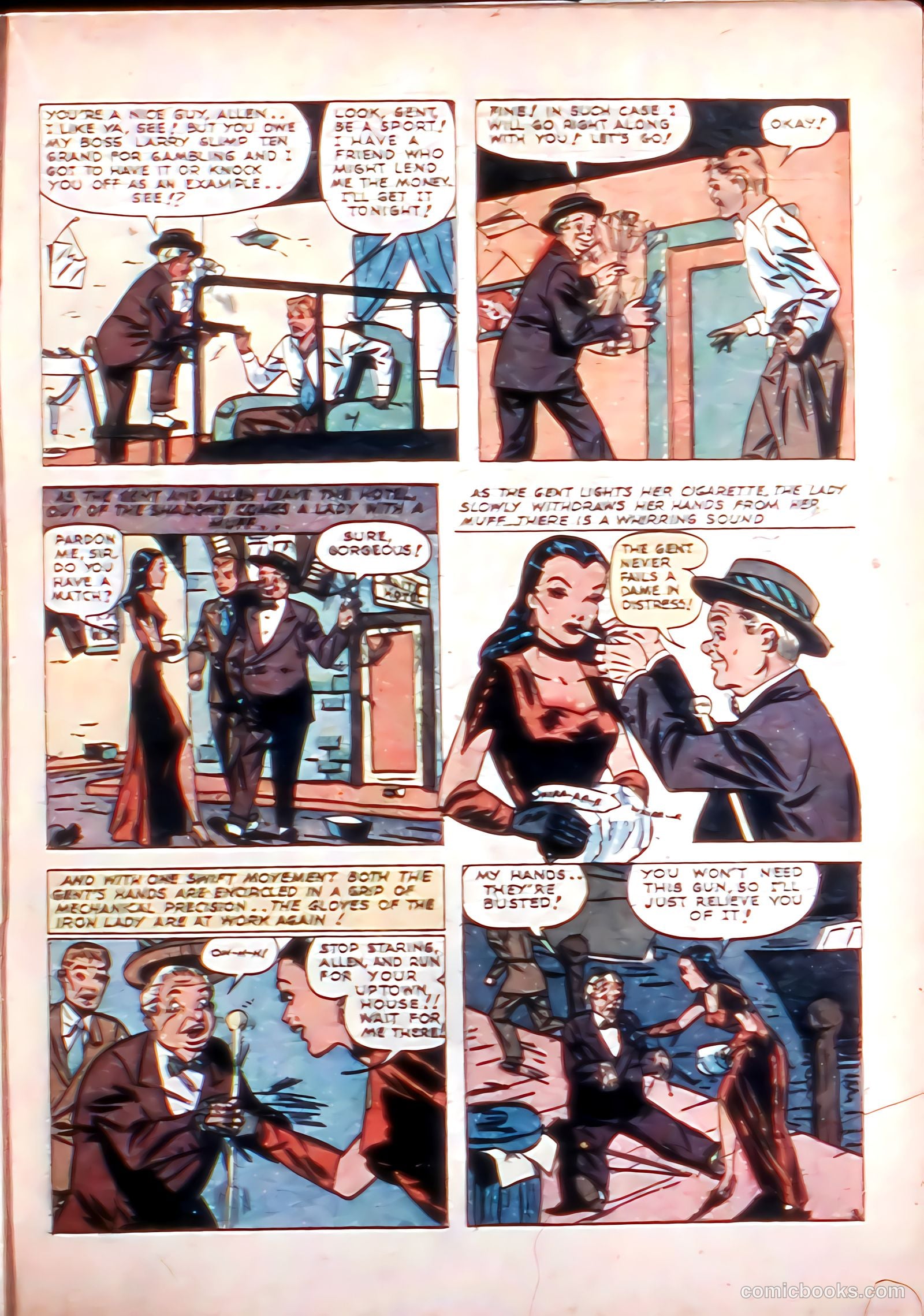 Clue Comics #13 (1943) — page 31 of 52