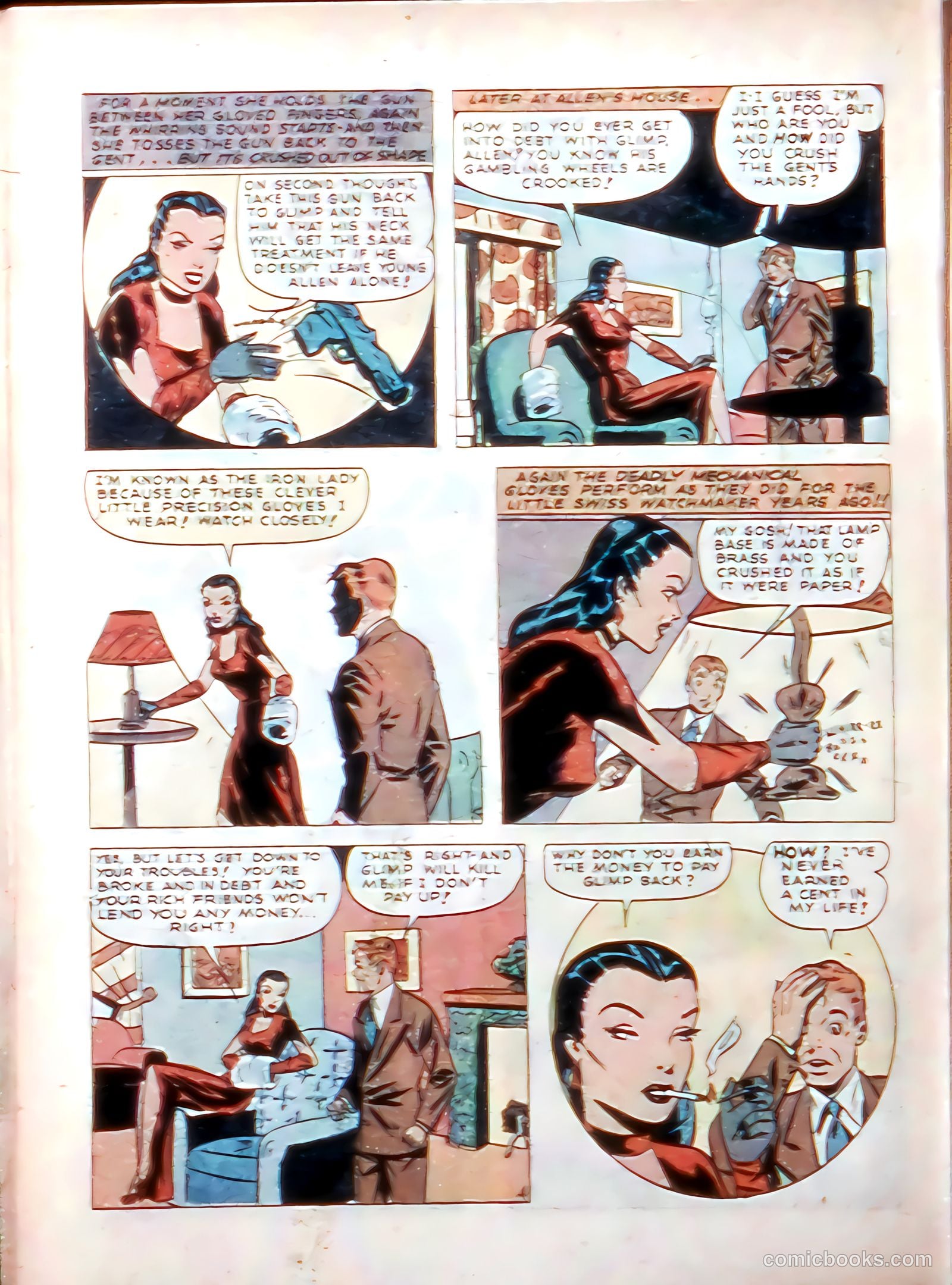 Clue Comics #13 (1943) — page 32 of 52