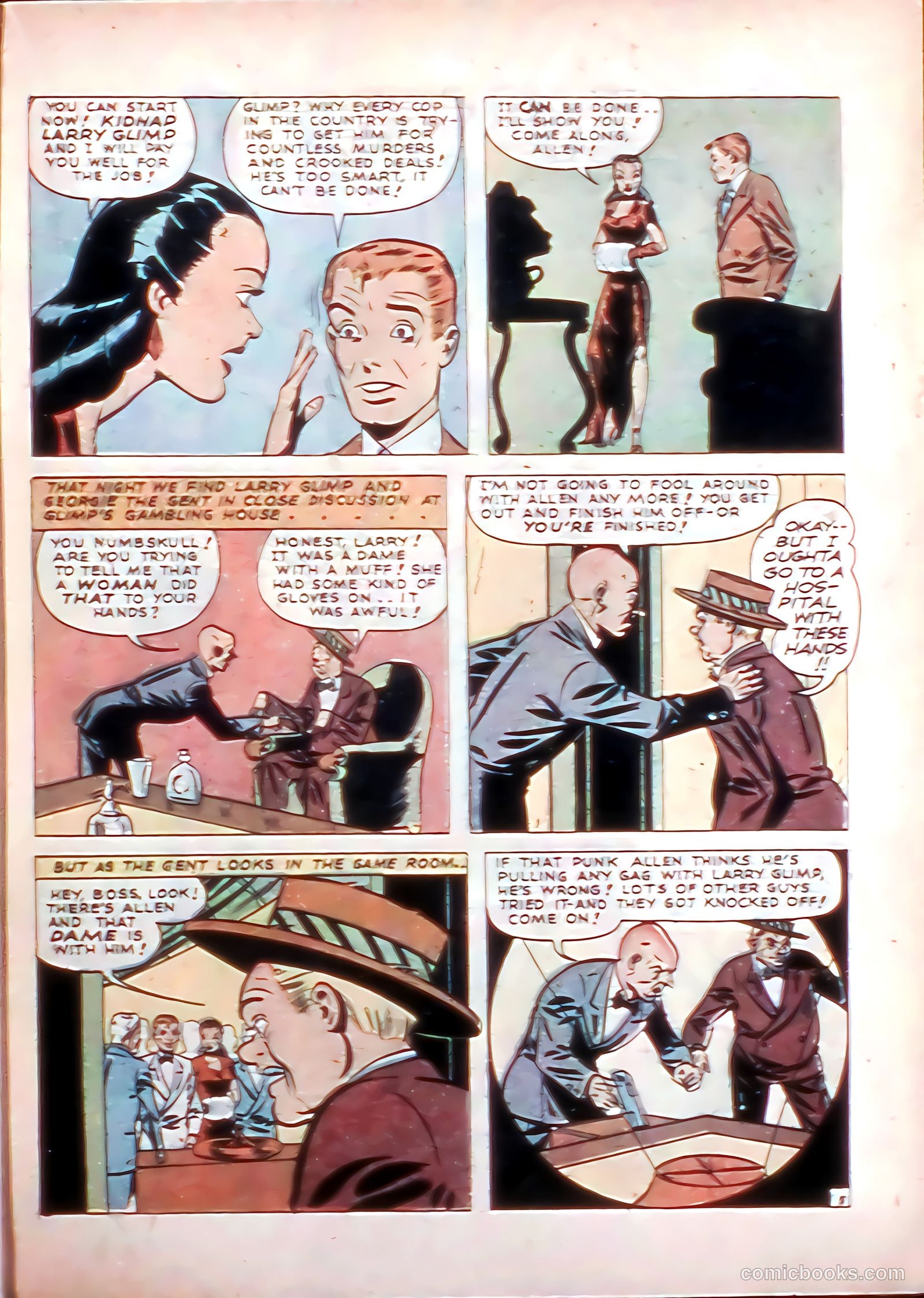 Clue Comics #13 (1943) — page 33 of 52