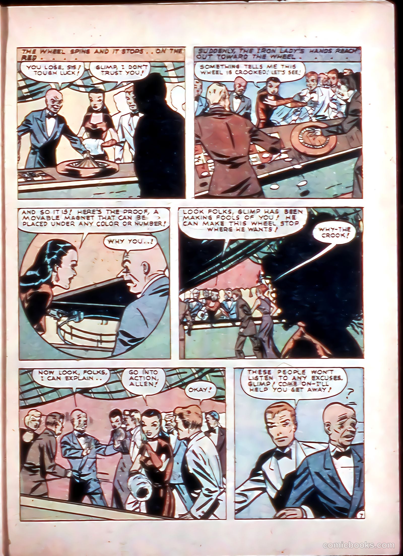 Clue Comics #13 (1943) — page 35 of 52