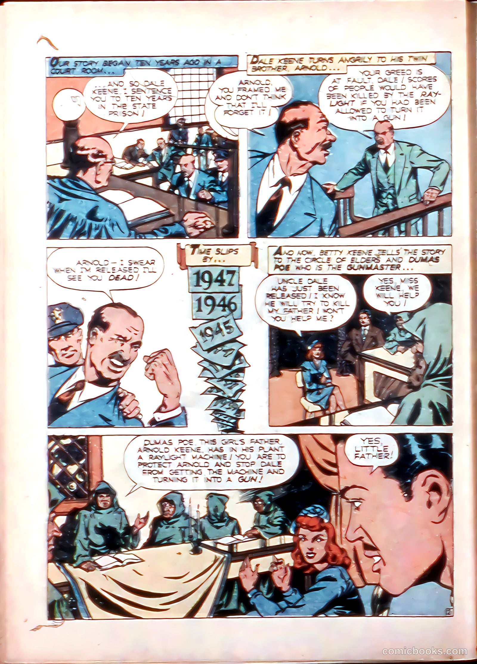 Clue Comics #13 (1943) — page 40 of 52