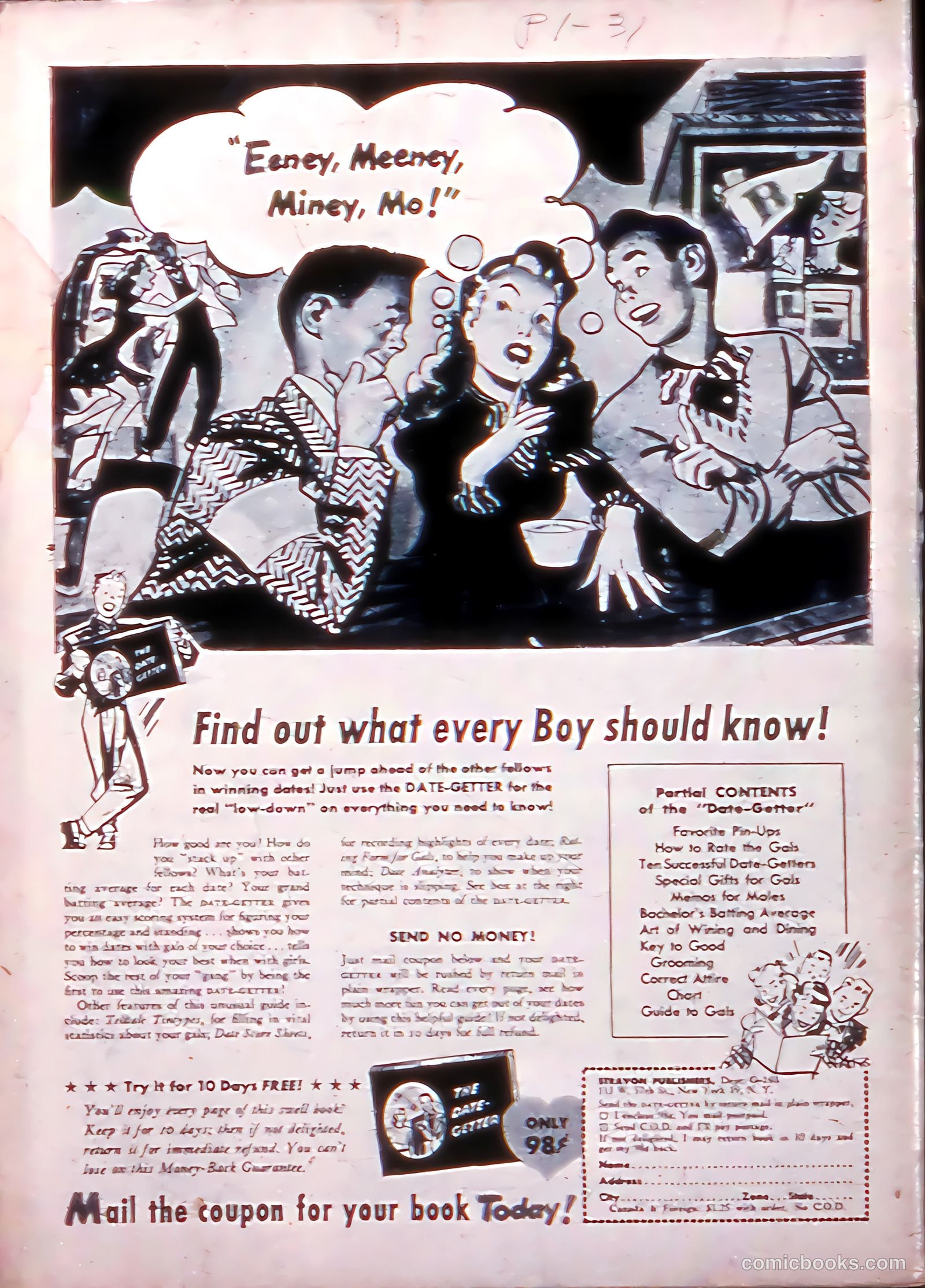 Clue Comics #13 (1943) — page 52 of 52