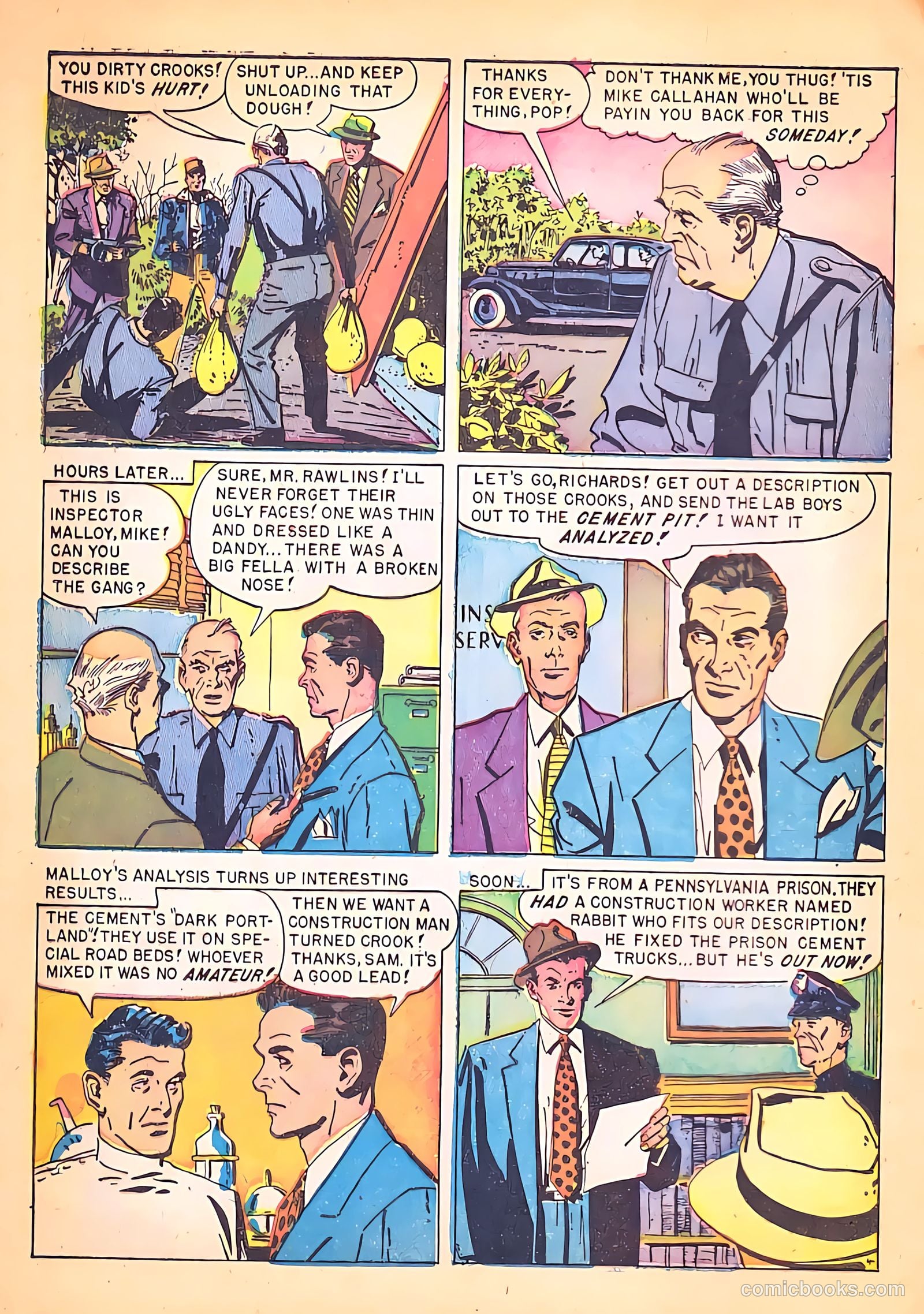 Real Clue Crime Stories v7 #6 — page 7 of 69
