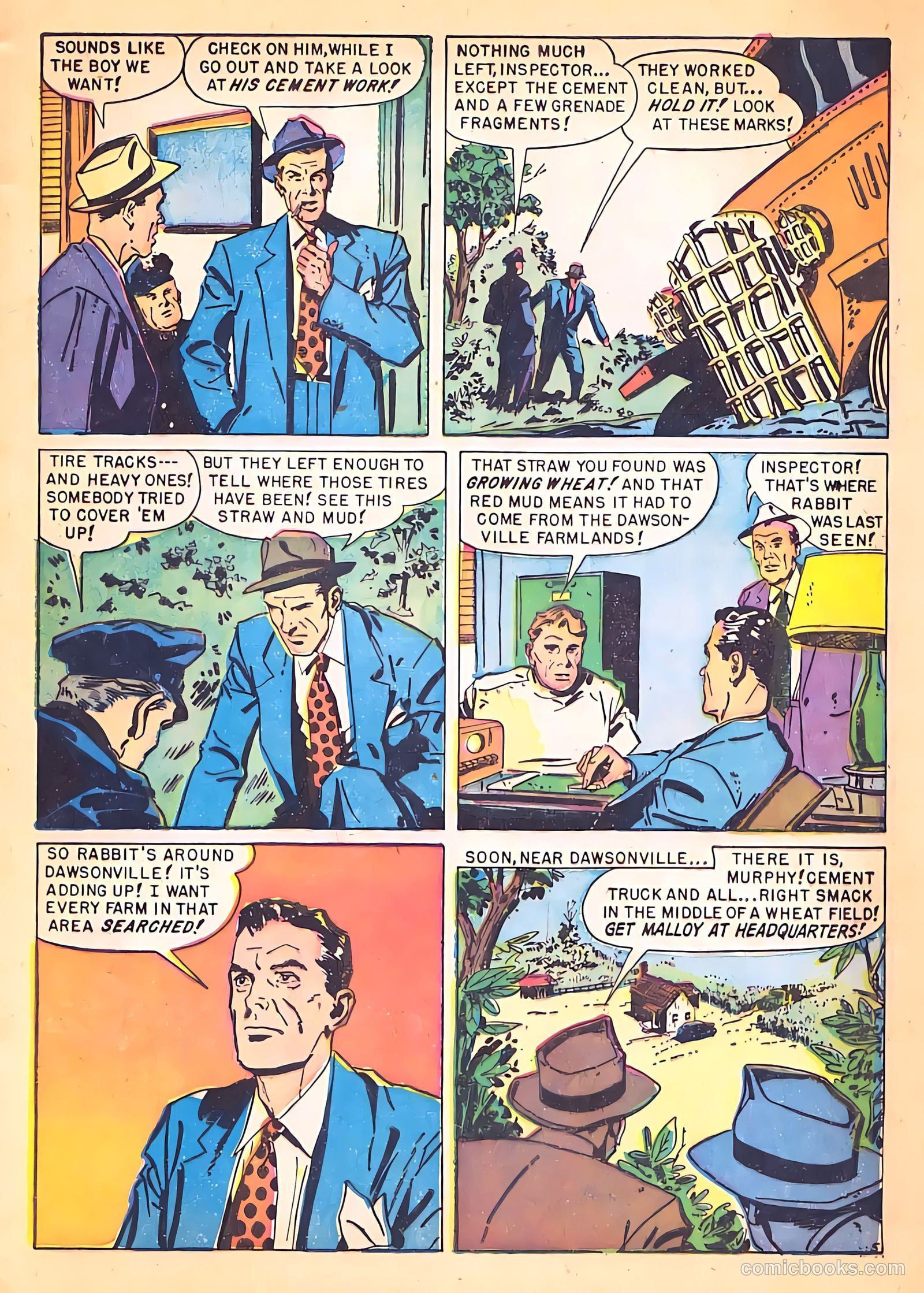 Real Clue Crime Stories v7 #6 — page 8 of 69