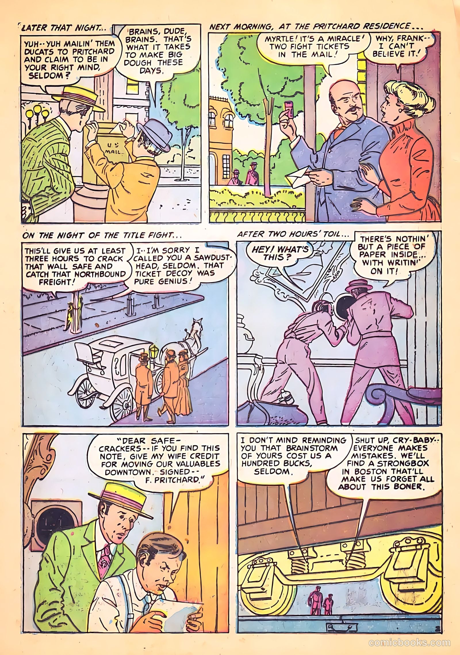 Real Clue Crime Stories v7 #6 — page 13 of 69