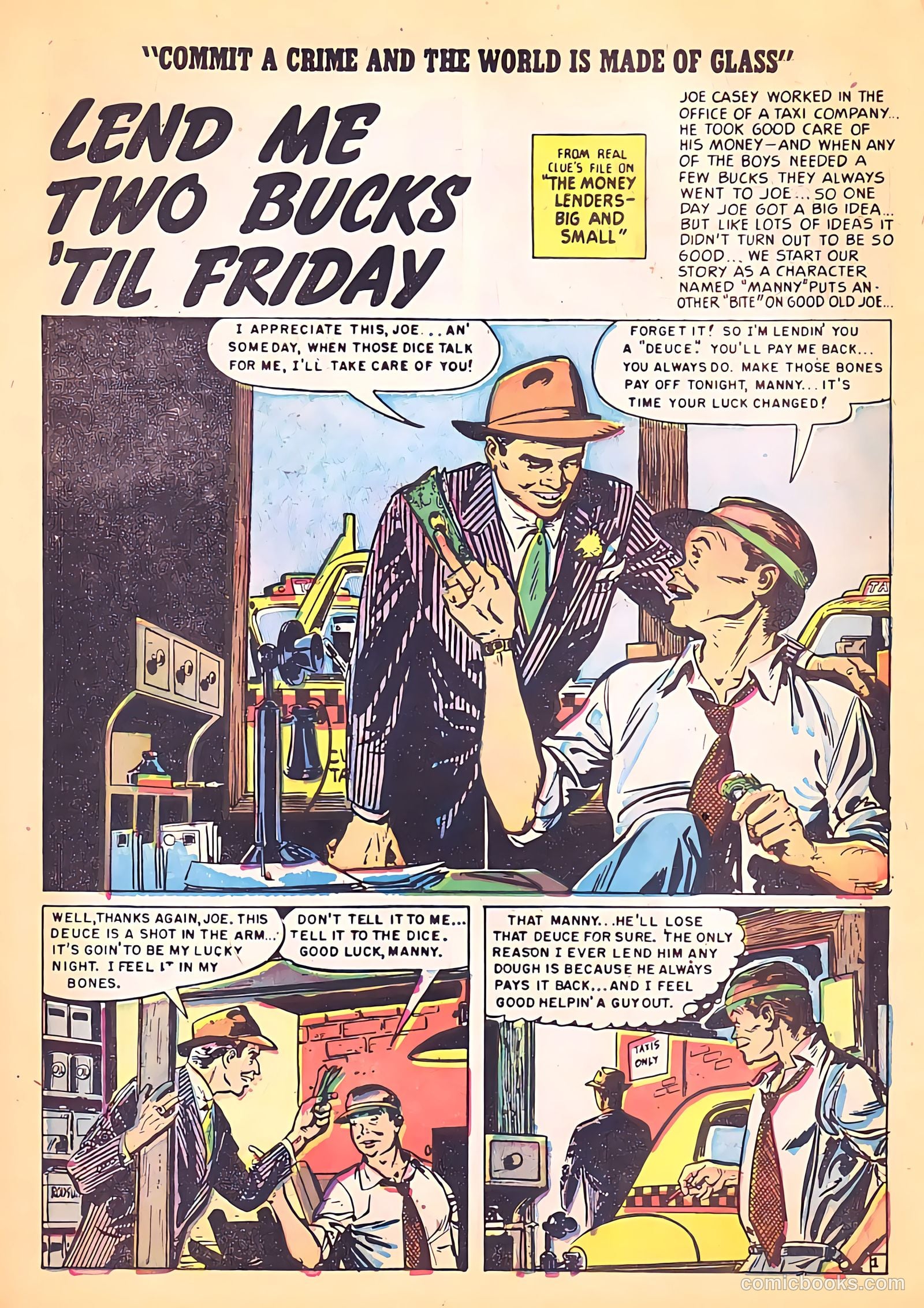 Real Clue Crime Stories v7 #6 — page 19 of 69