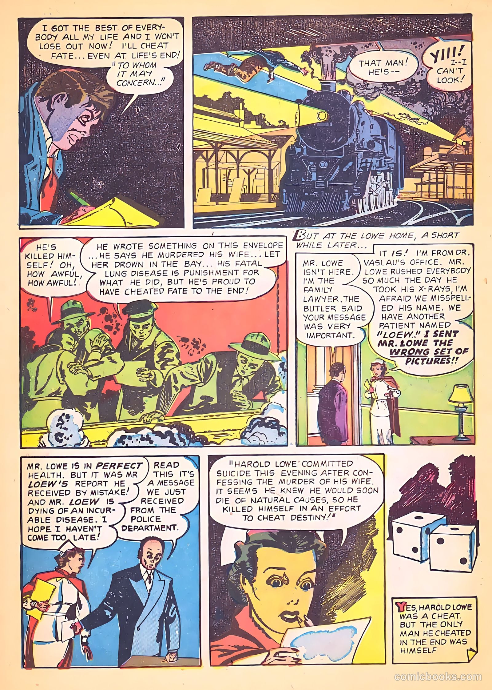 Real Clue Crime Stories v7 #6 — page 33 of 69