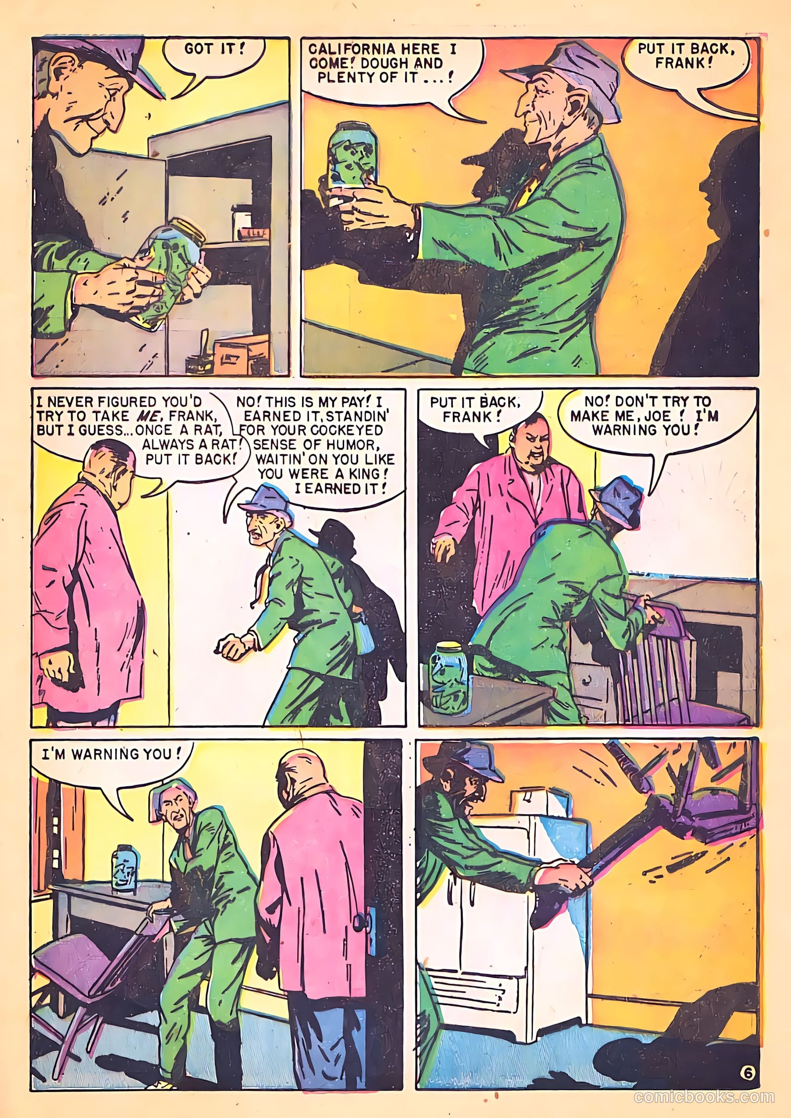 Real Clue Crime Stories v7 #6 — page 50 of 69