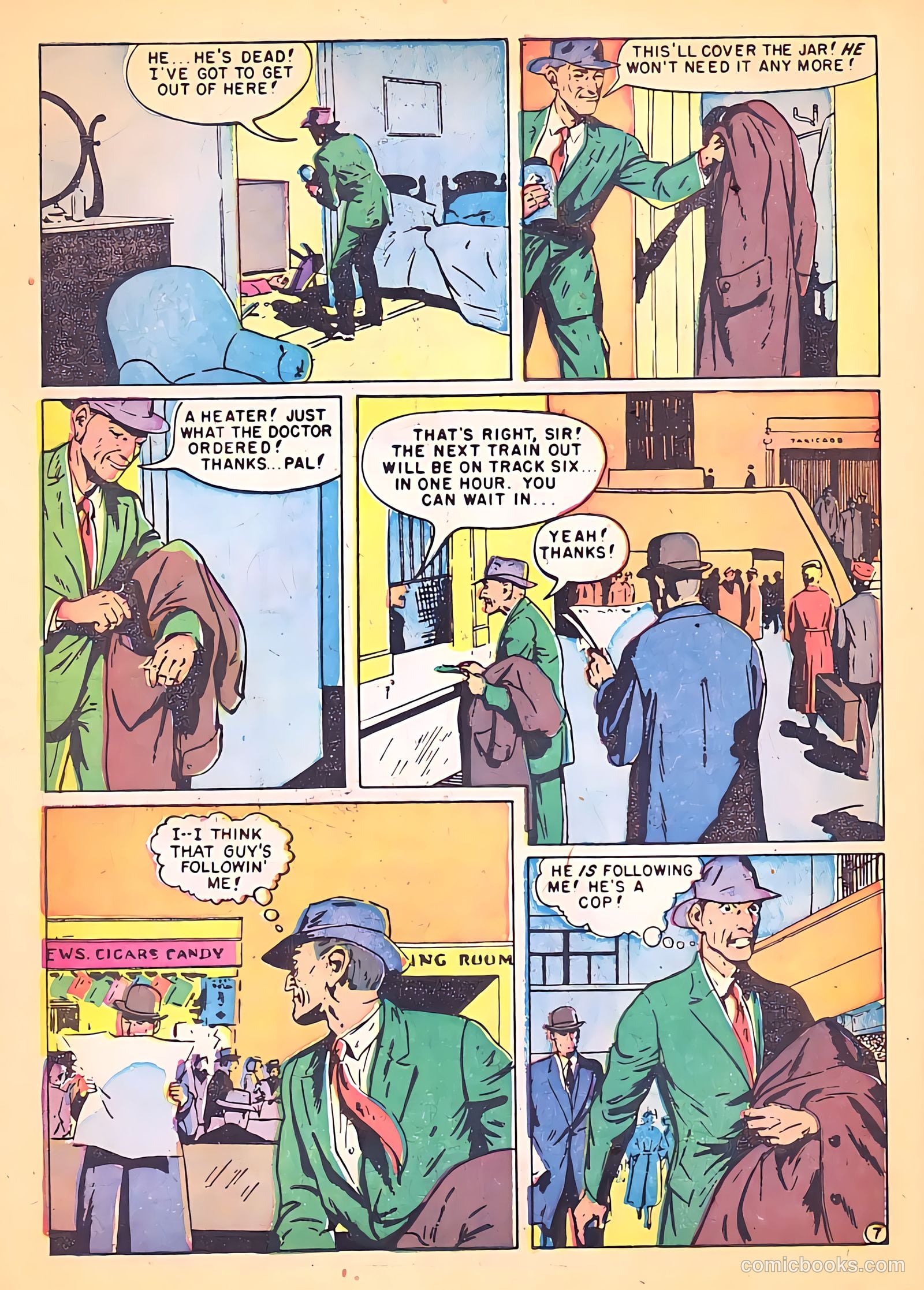 Real Clue Crime Stories v7 #6 — page 51 of 69