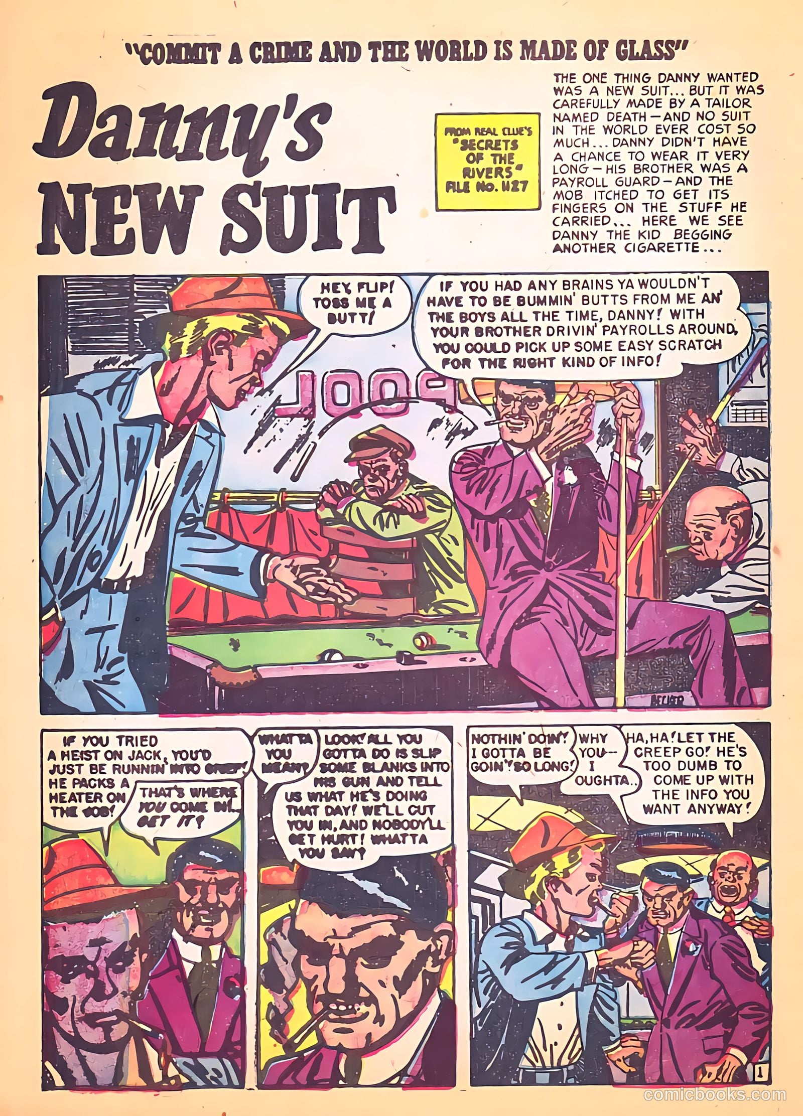 Real Clue Crime Stories v7 #6 — page 57 of 69