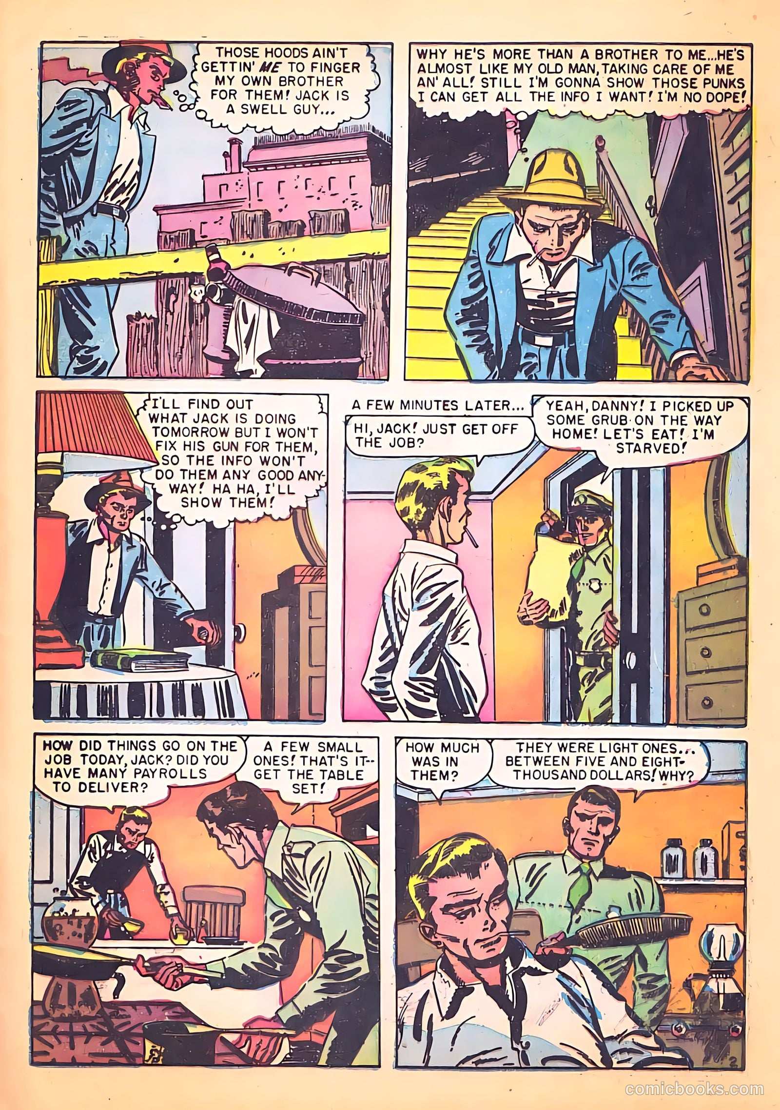 Real Clue Crime Stories v7 #6 — page 58 of 69