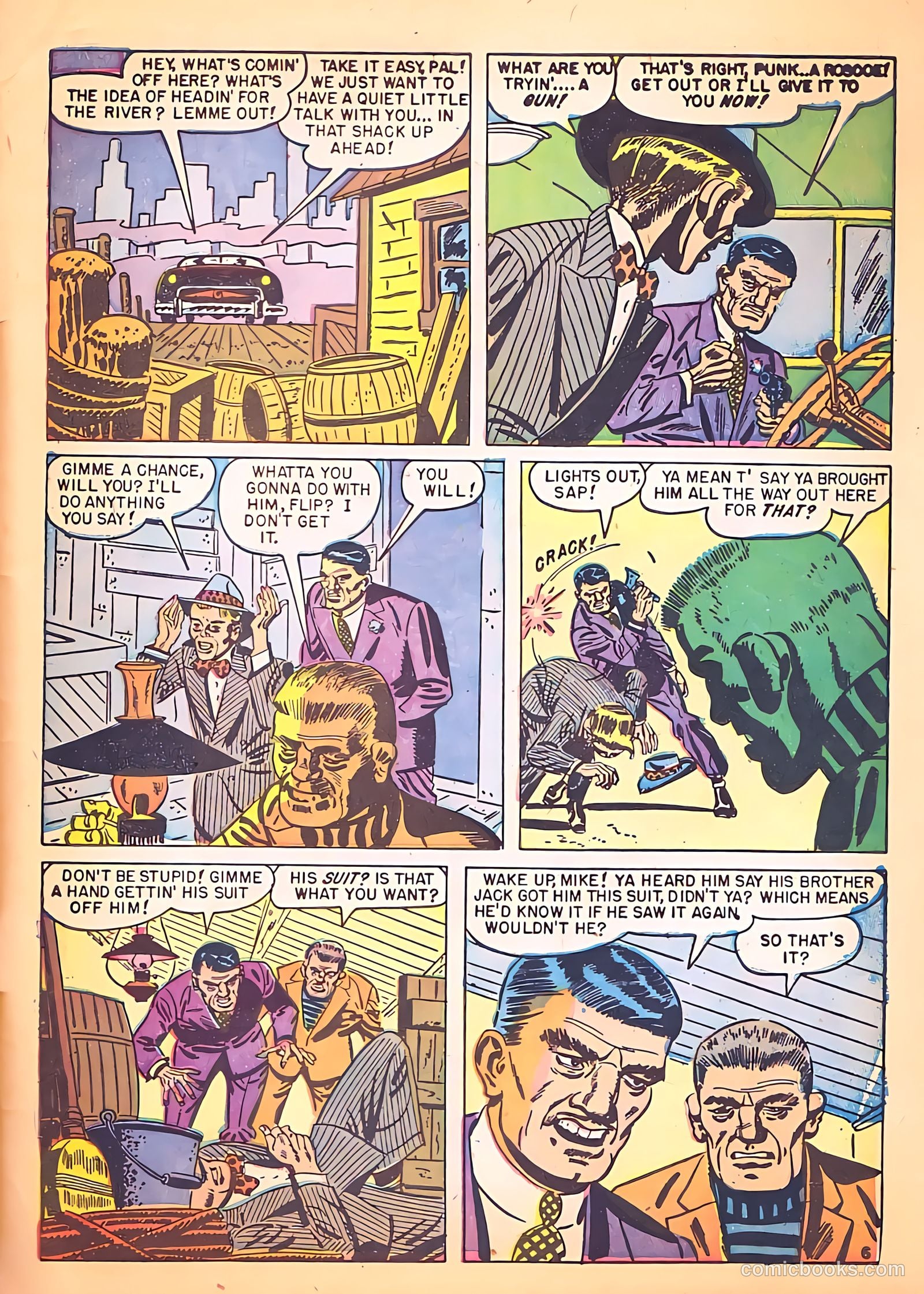 Real Clue Crime Stories v7 #6 — page 62 of 69