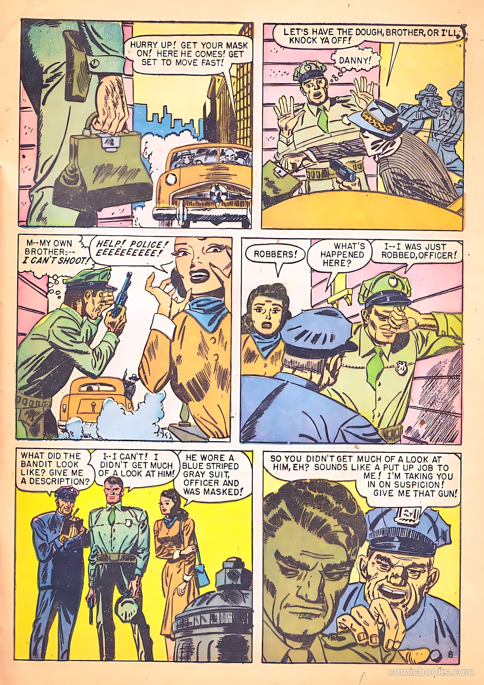 Real Clue Crime Stories v7 #6 — page 64 of 69