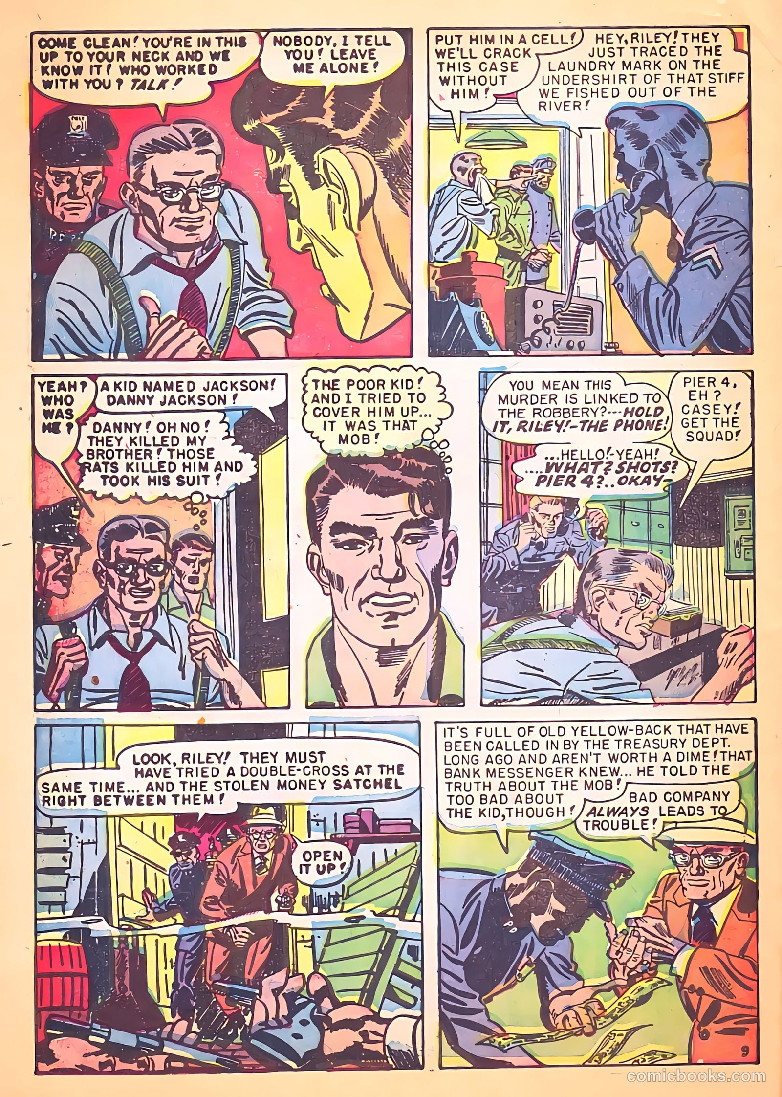 Real Clue Crime Stories v7 #6 — page 65 of 69