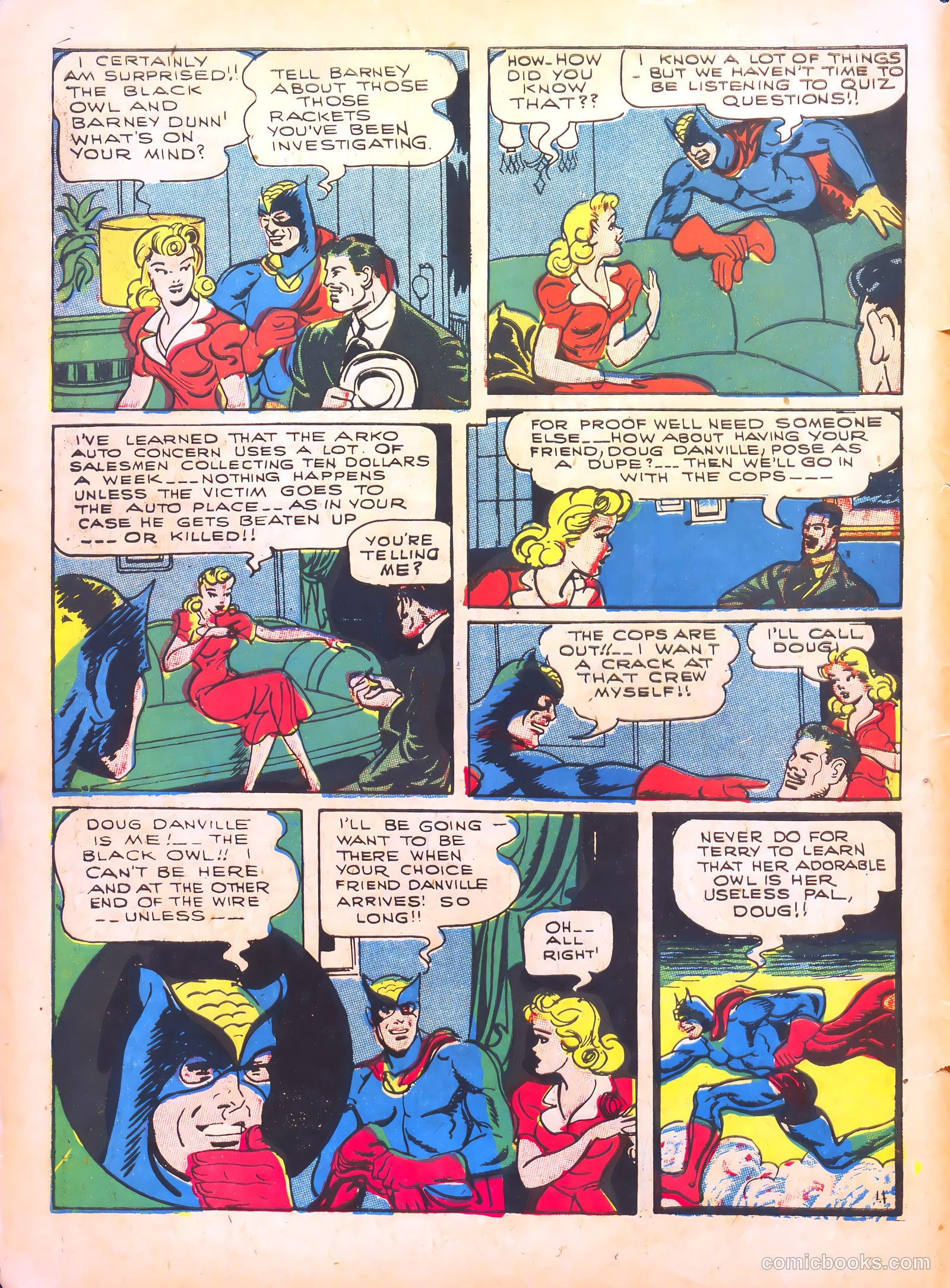Prize Comics #10 (1940) — page 6 of 69