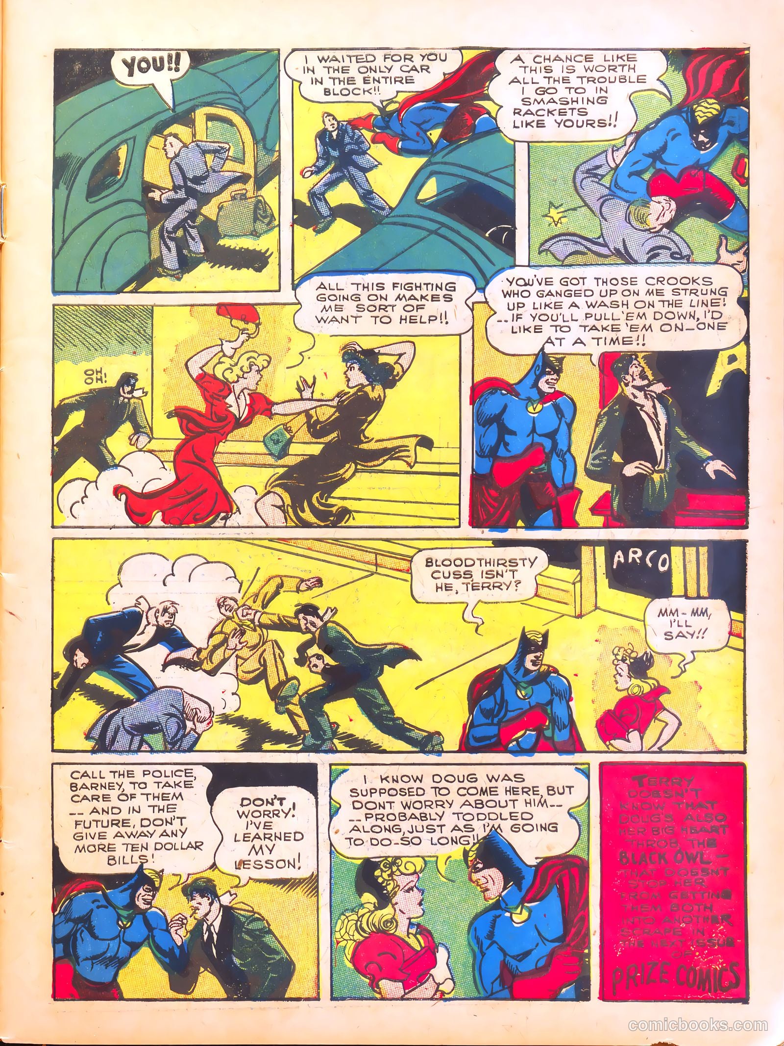 Prize Comics #10 (1940) — page 15 of 69