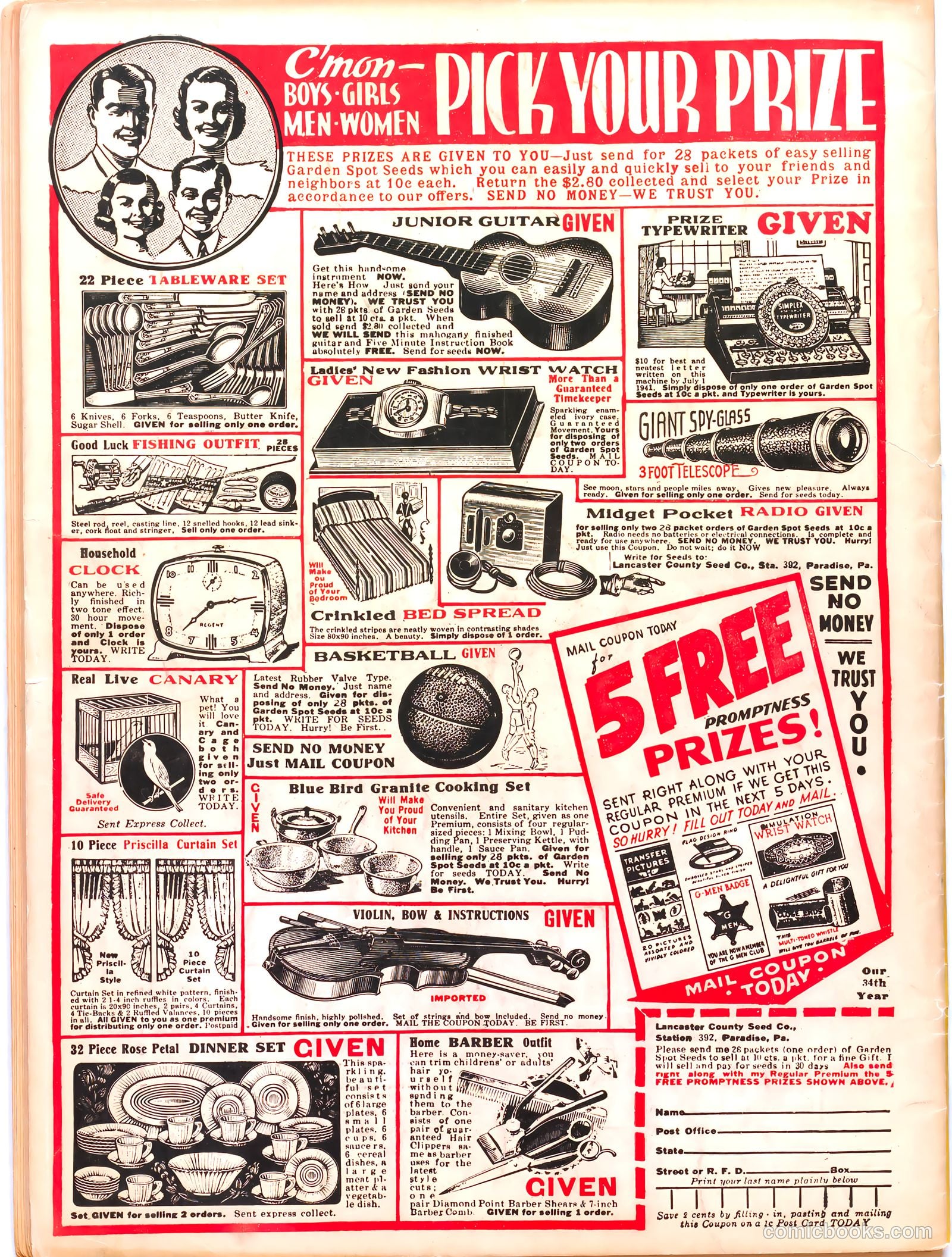 Prize Comics #10 (1940) — page 68 of 69