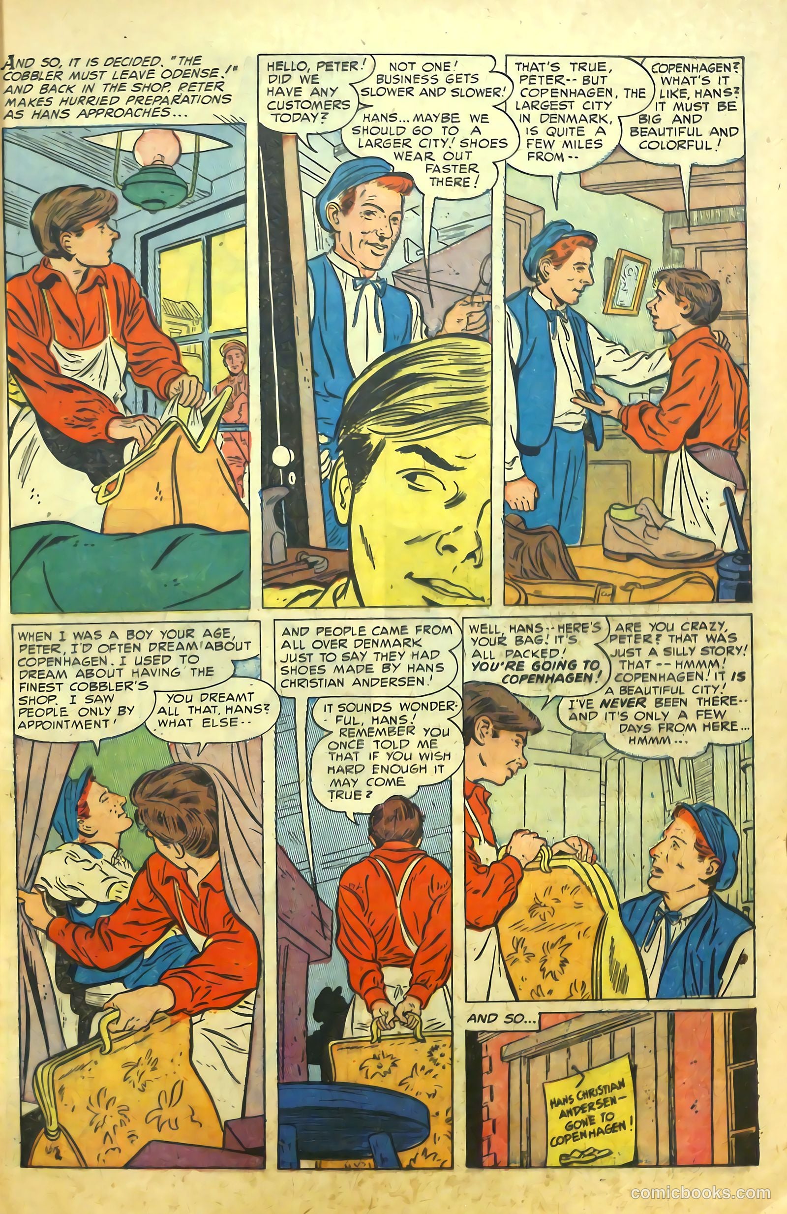 hans christian anderson 1953 #nn (1953) — page 13 of 101